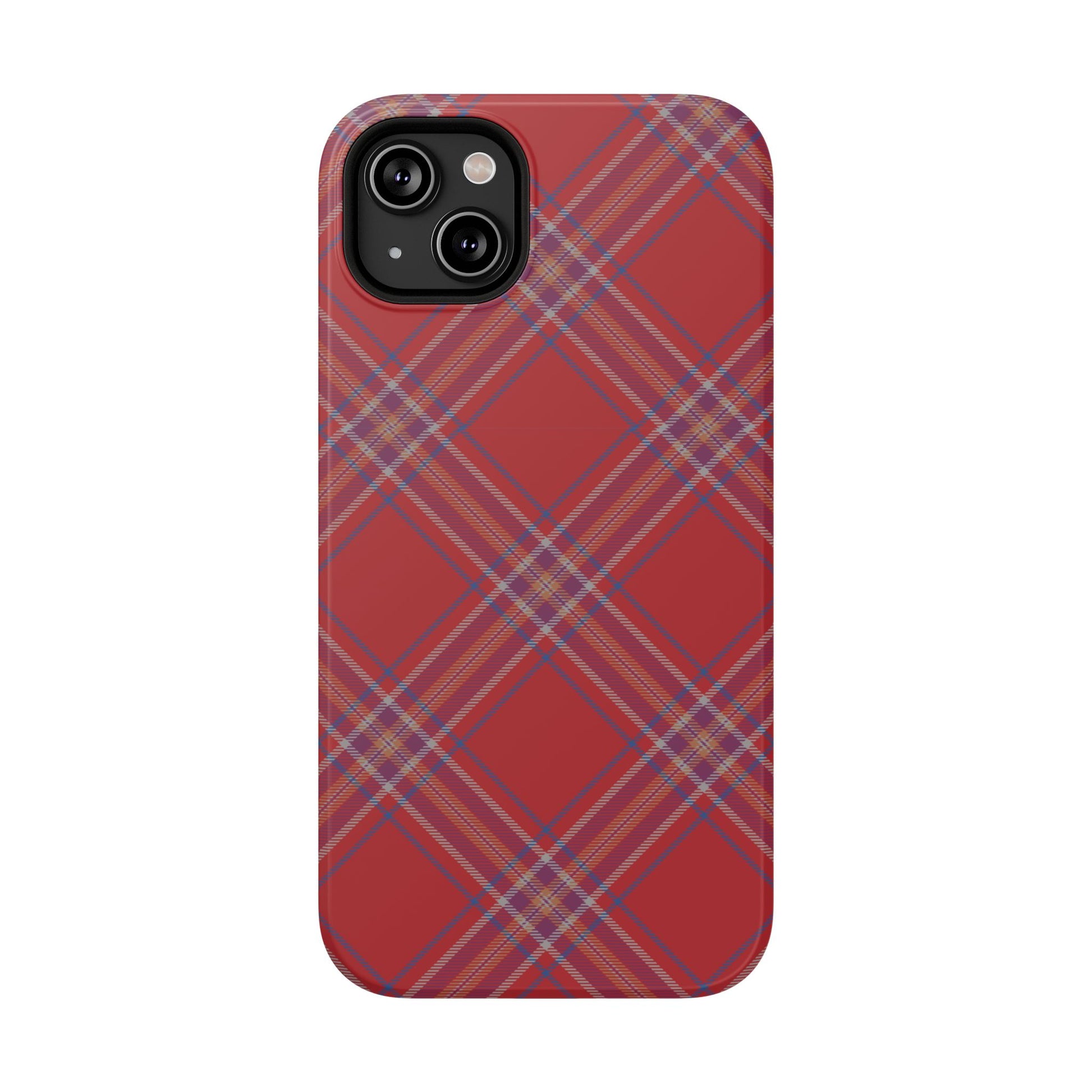 "Don't Make Me Plaid" Phone Case