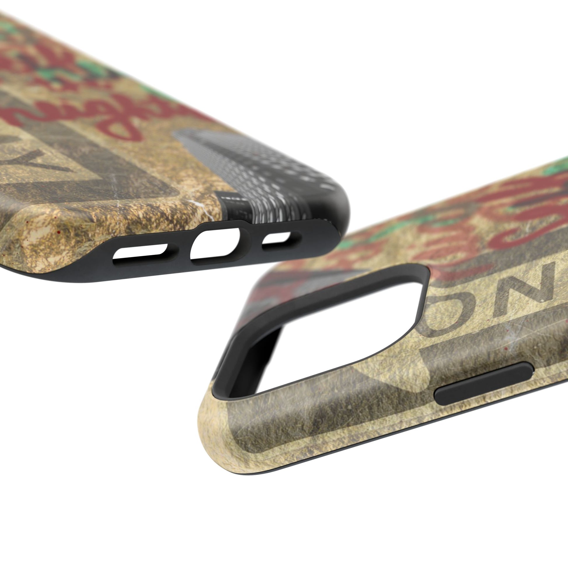 "Seek the Heights"  Gold Phone Case