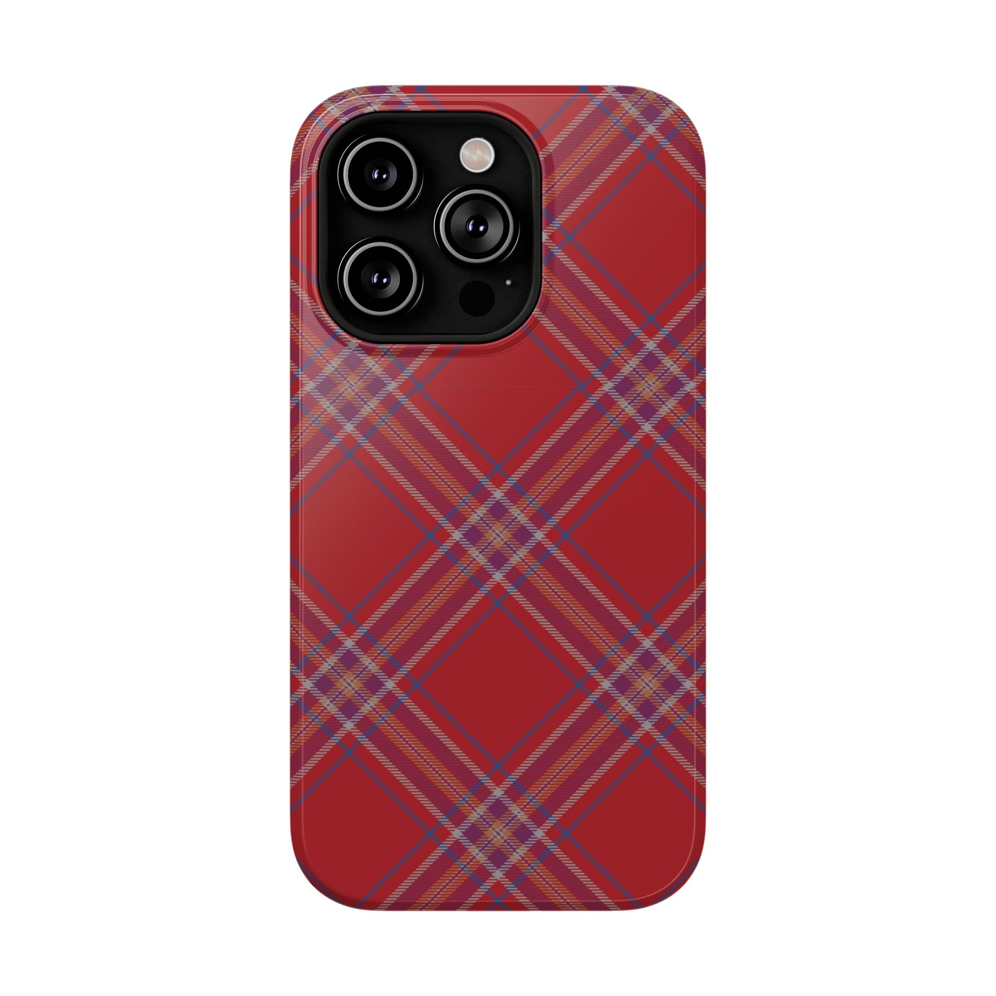 "Don't Make Me Plaid" Phone Case