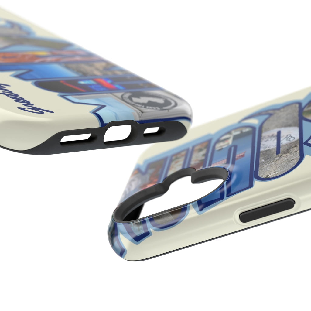 "Greetings from Manasquan" Phone Case
