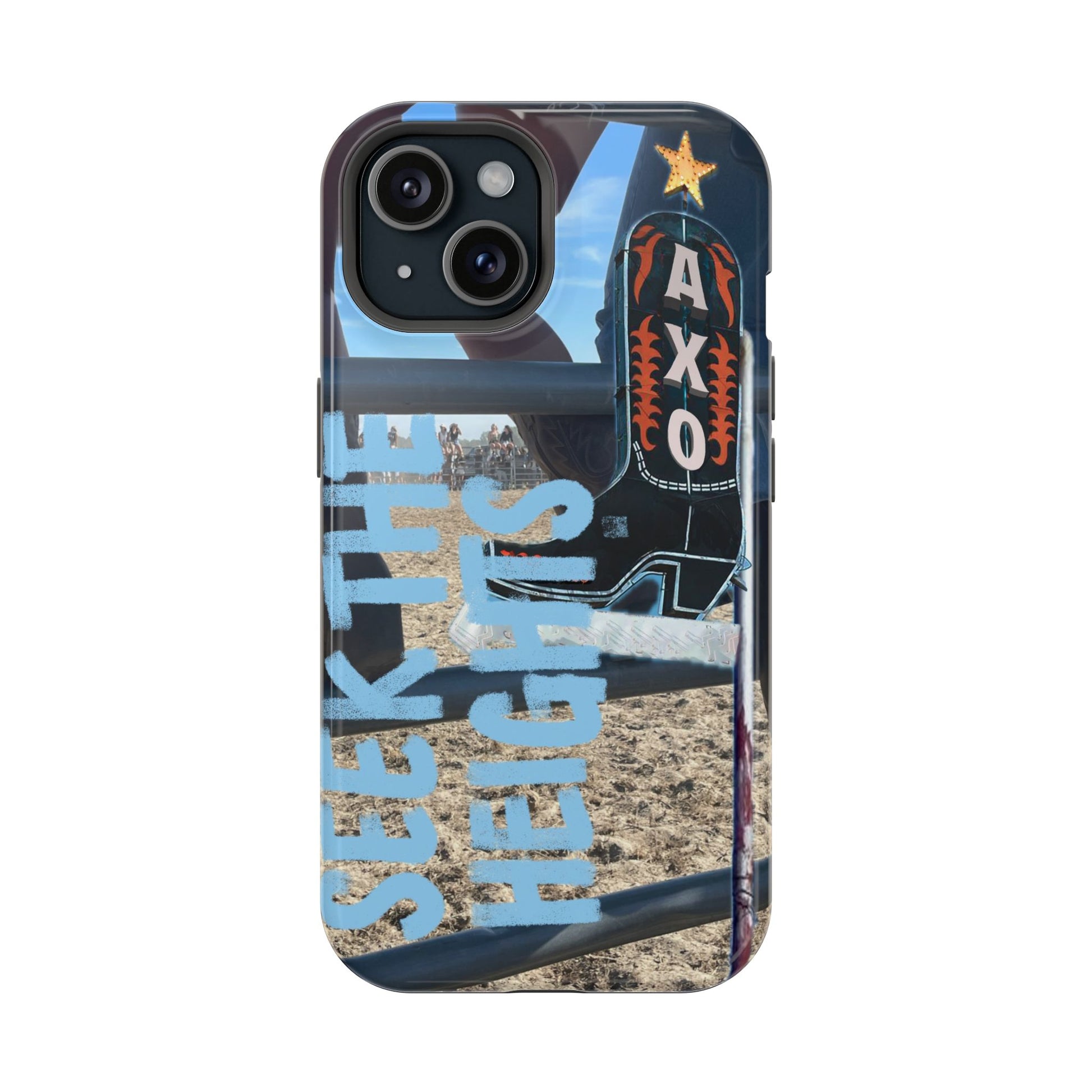 "Seek the Heights" Phone Case