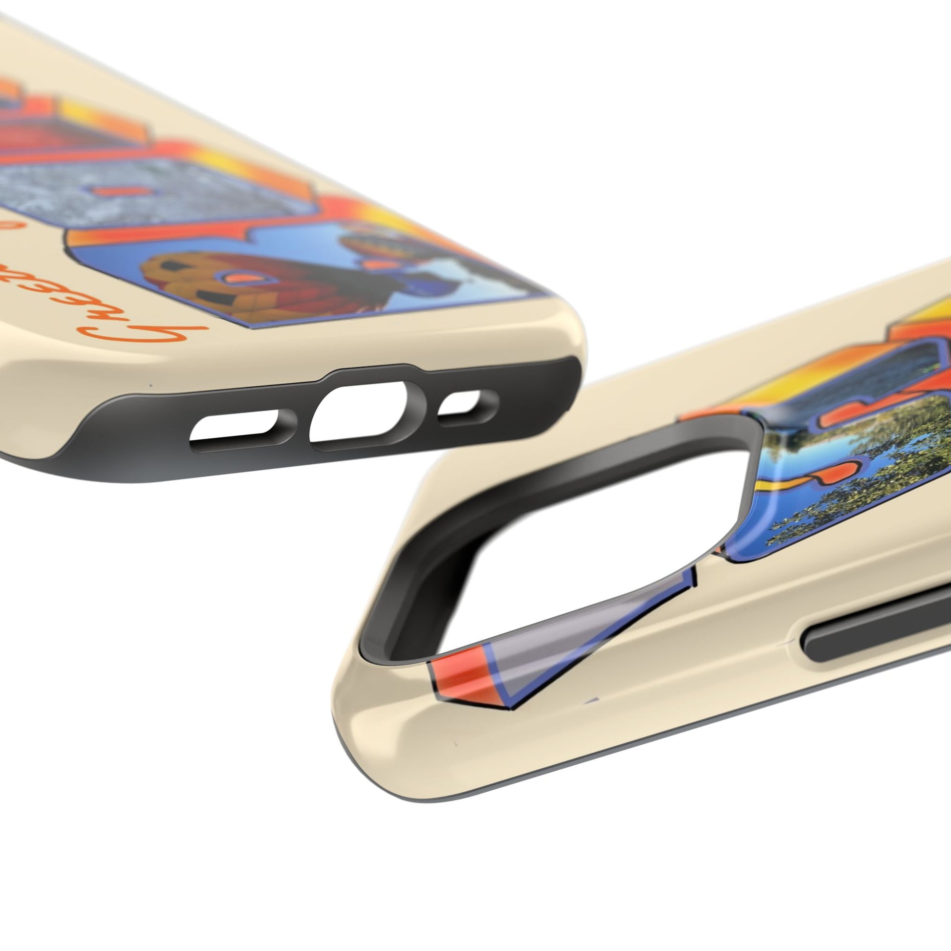 "Greetings from Boise" Orange Phone Case