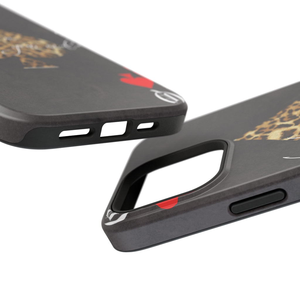 "Luck Is On Your Side" Cheetah Phone Case