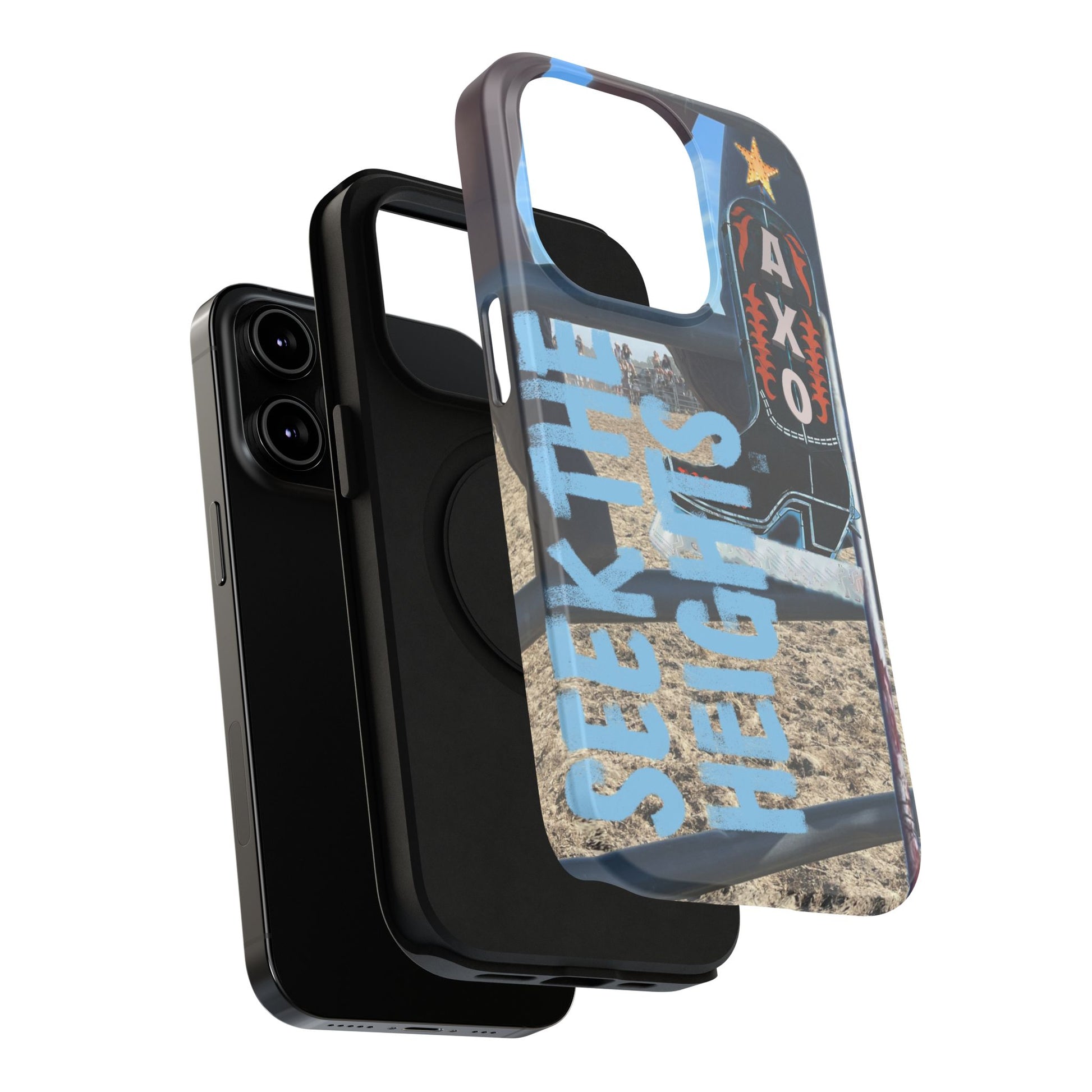 "Seek the Heights" Phone Case