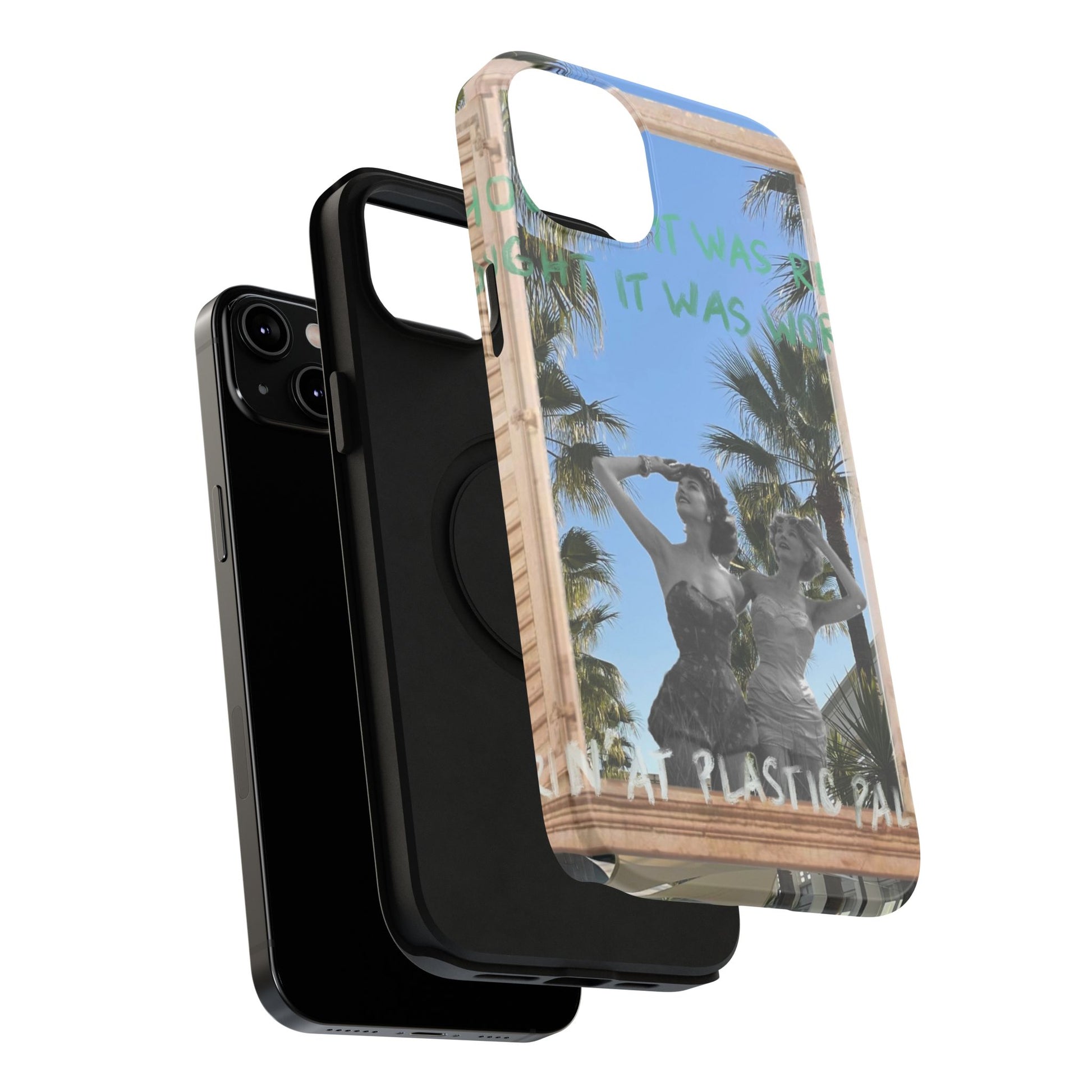 "plastic palm trees" Phone Case