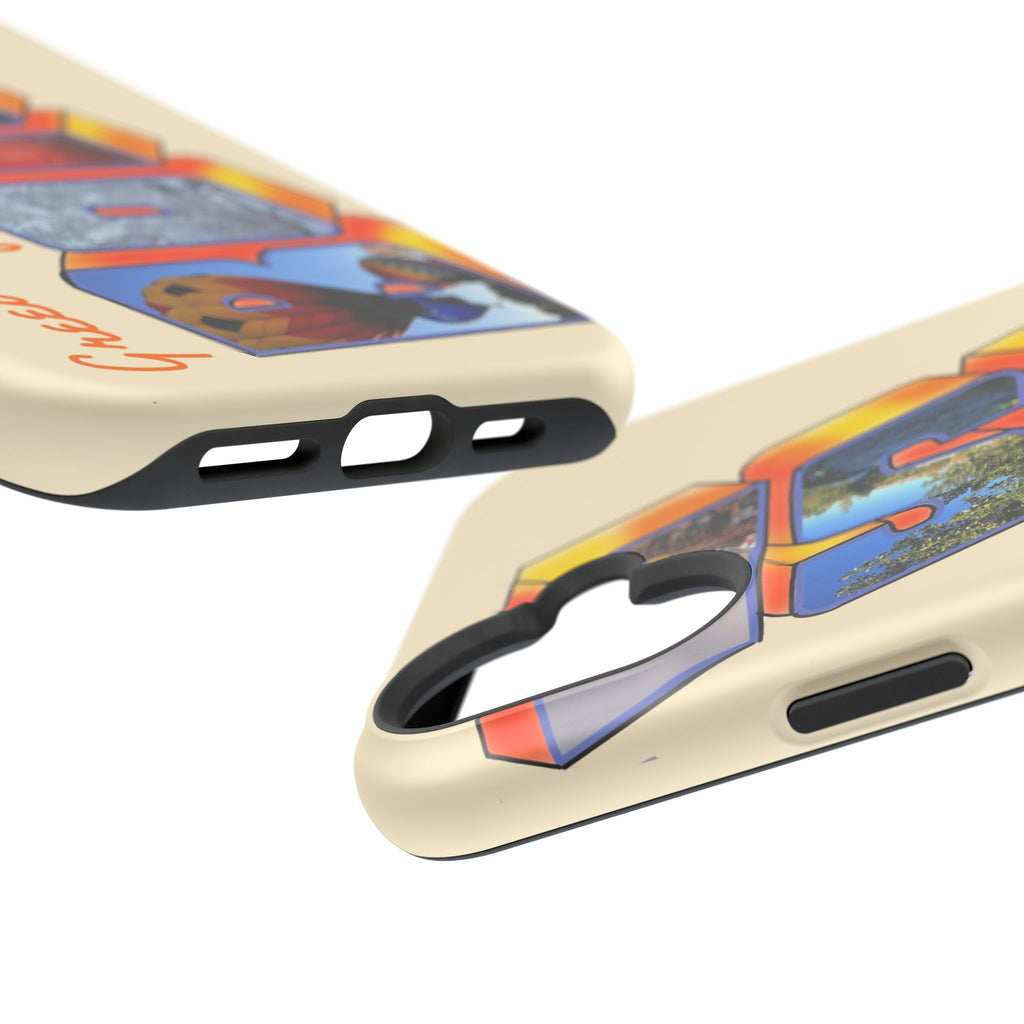 "Greetings from Boise" Orange Phone Case