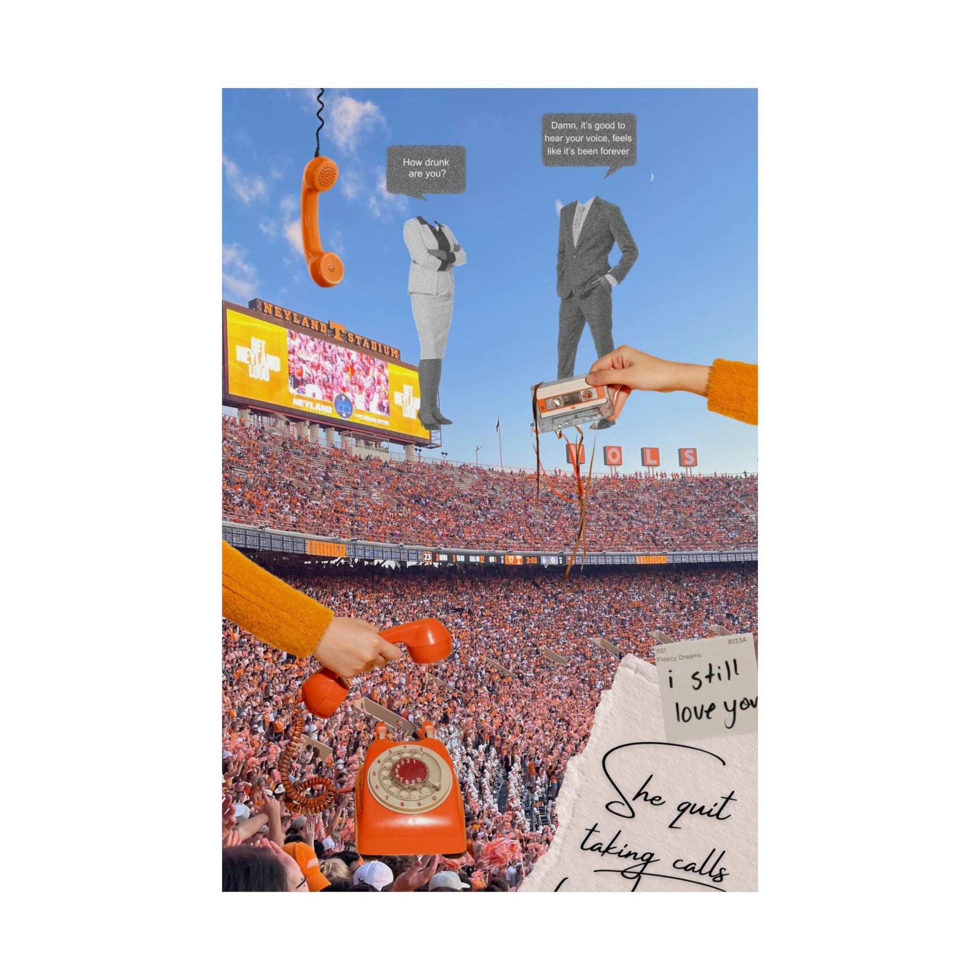 "Tennessee Numbers" Print