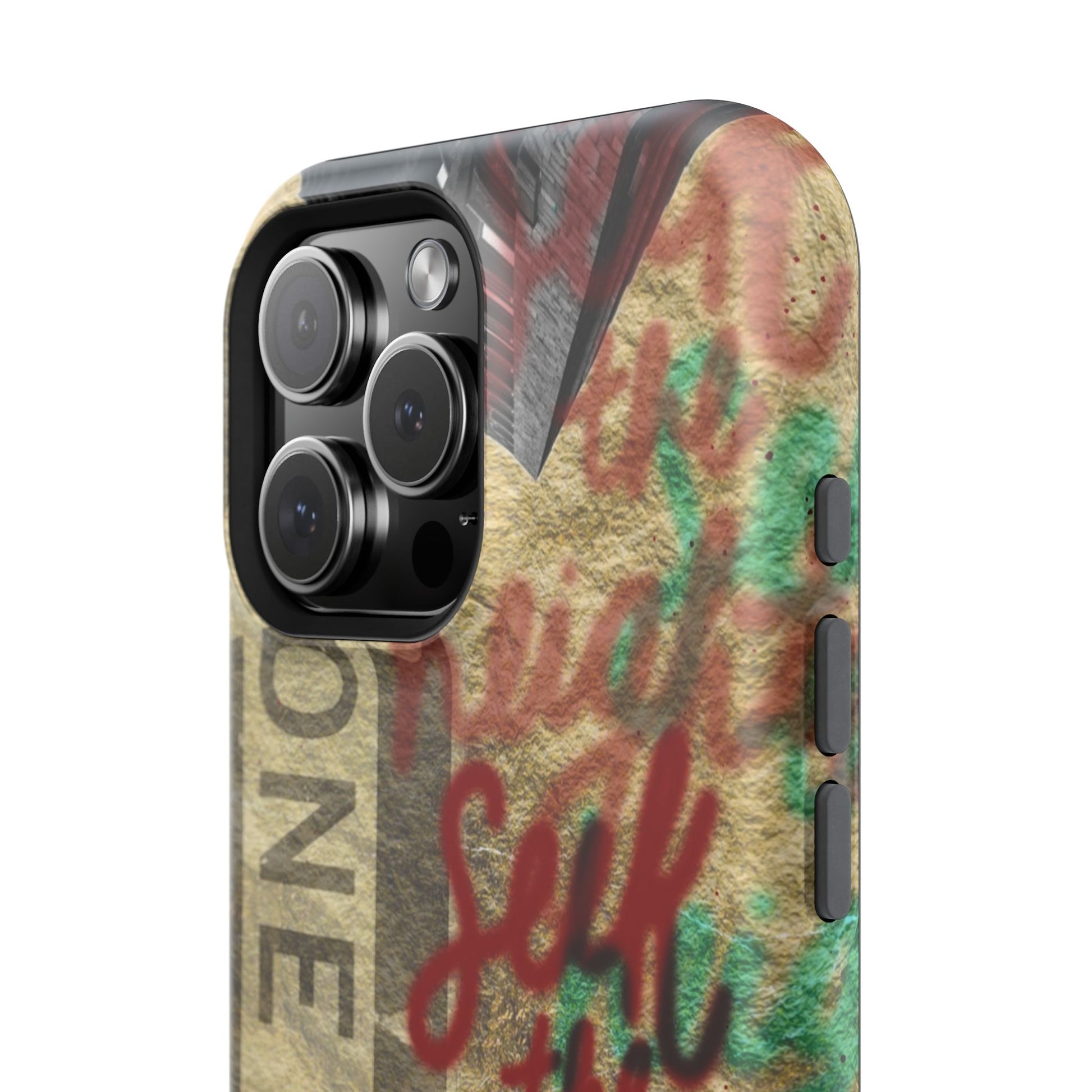 "Seek the Heights"  Gold Phone Case