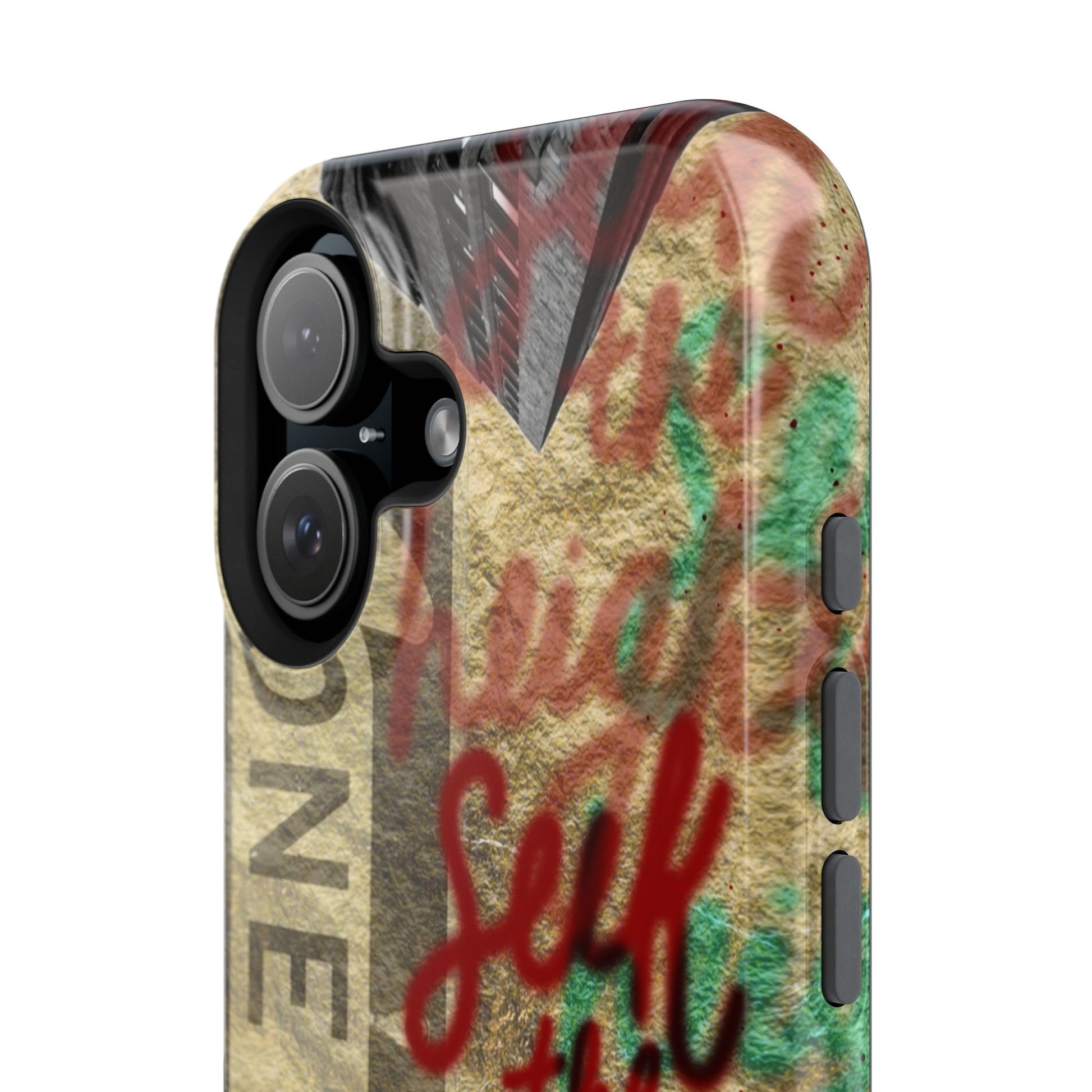"Seek the Heights"  Gold Phone Case