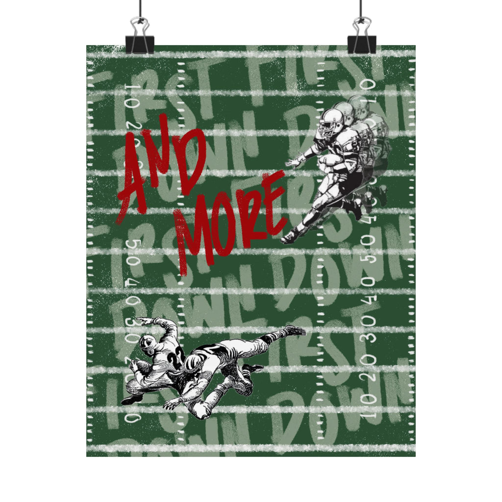 "First Down & More" Print
