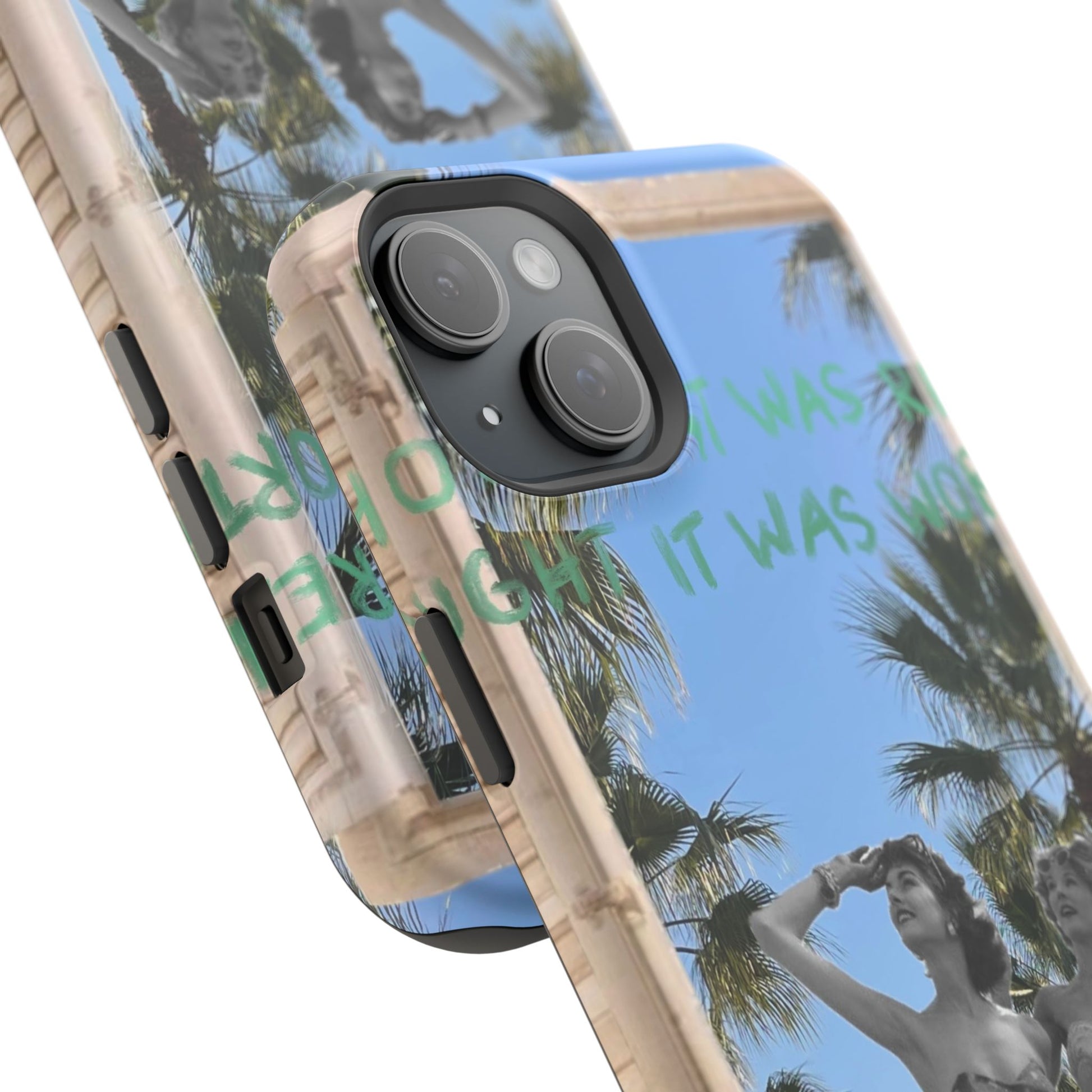 "plastic palm trees" Phone Case