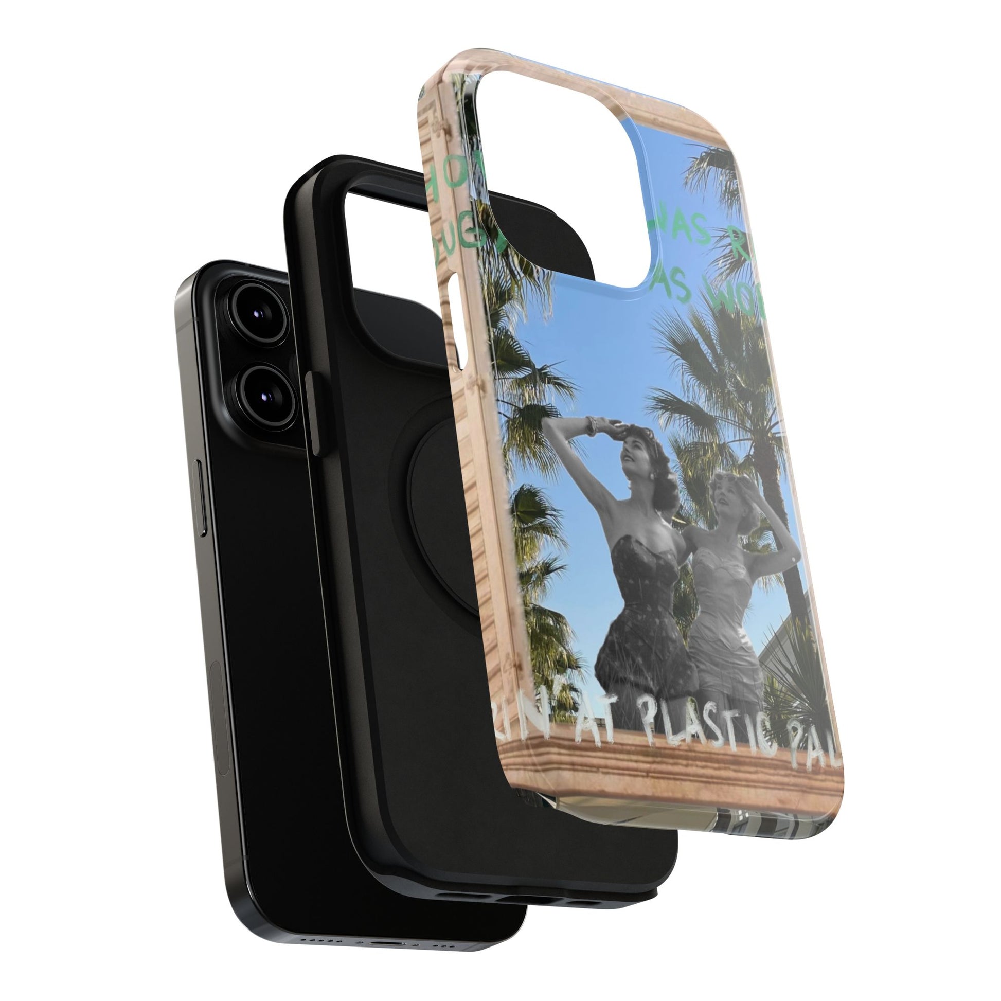 "plastic palm trees" Phone Case