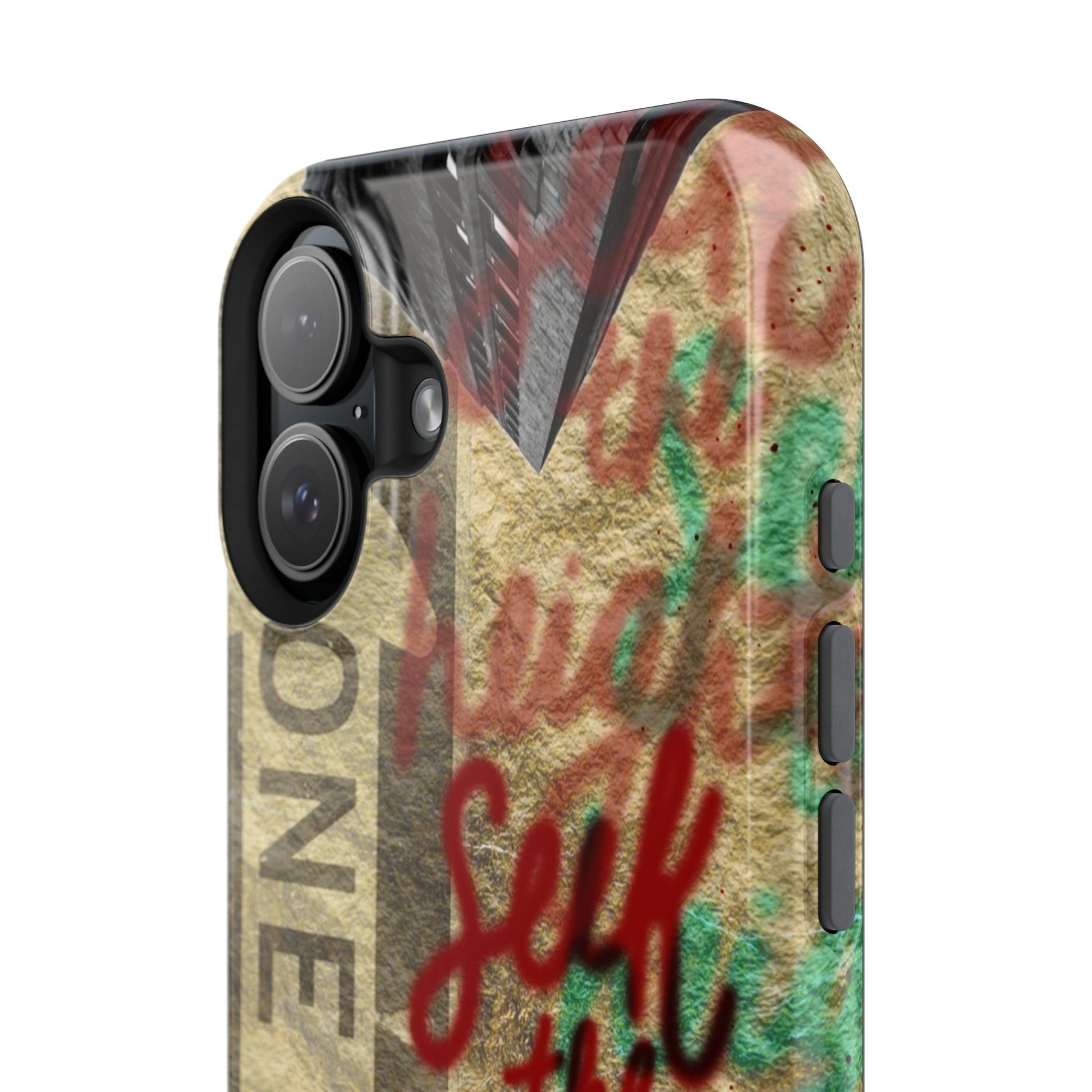 "Seek the Heights"  Gold Phone Case