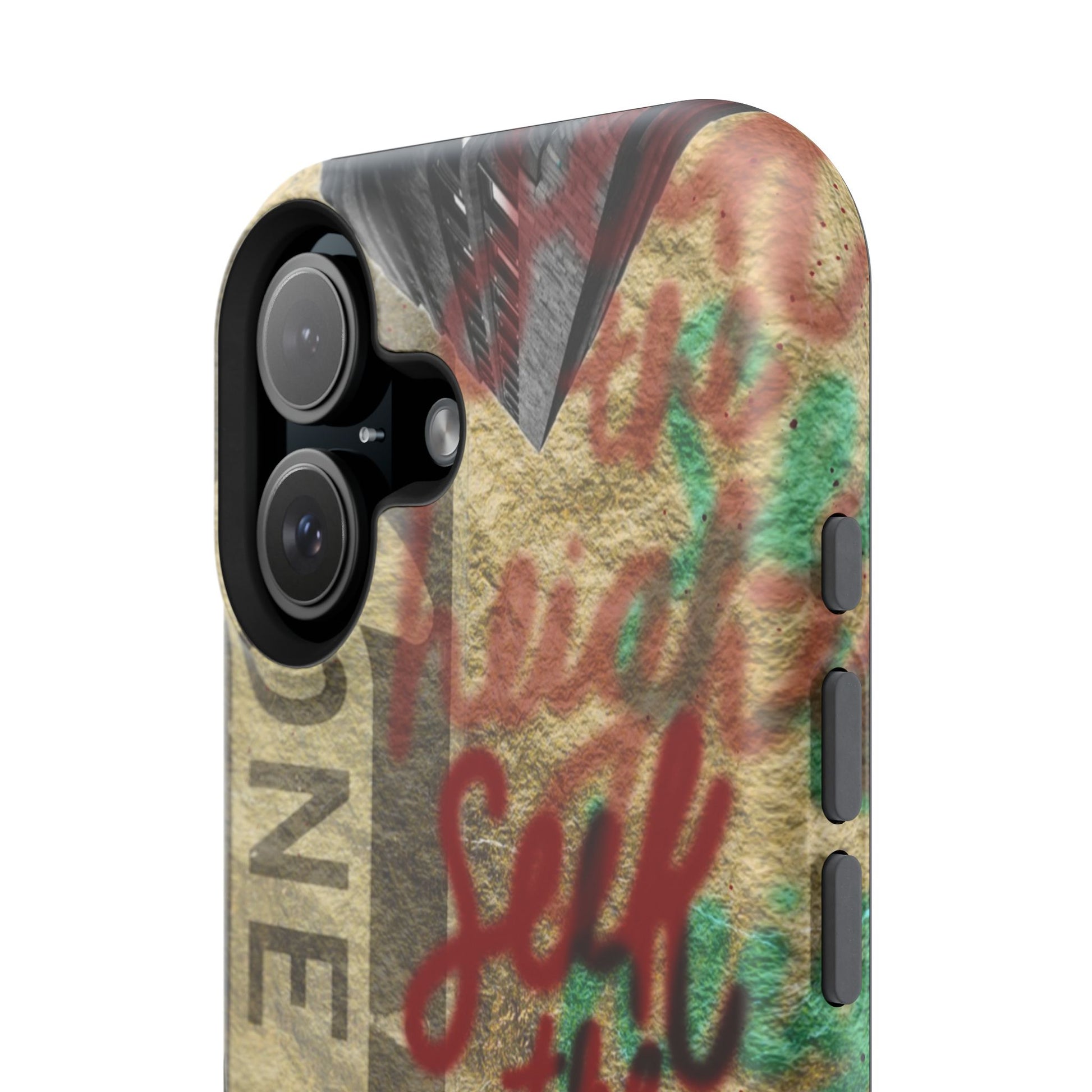 "Seek the Heights"  Gold Phone Case