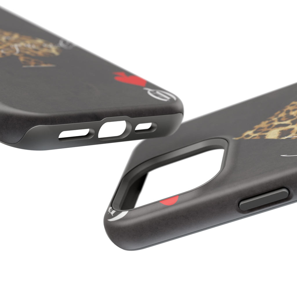 "Luck Is On Your Side" Cheetah Phone Case