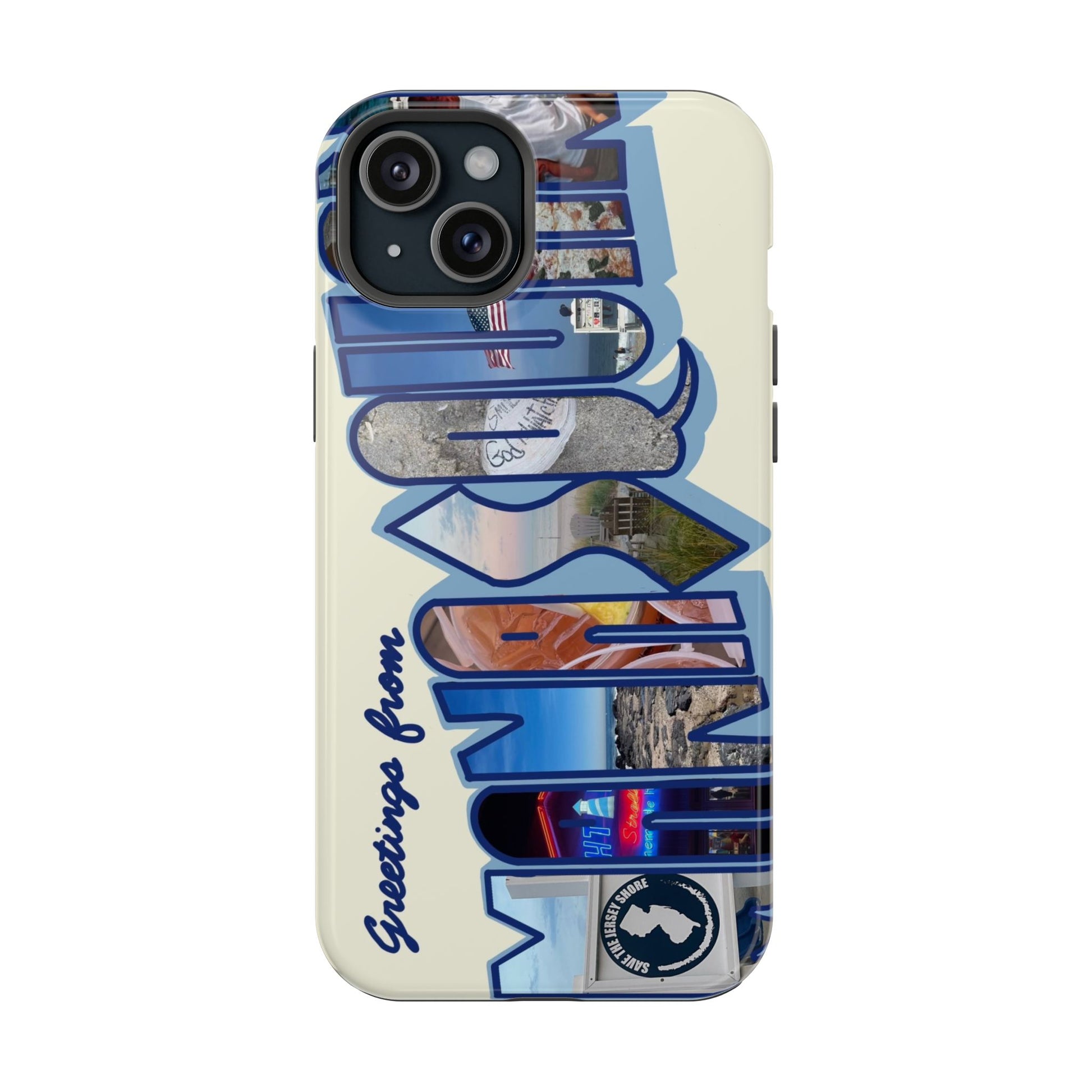 "Greetings from Manasquan" Phone Case