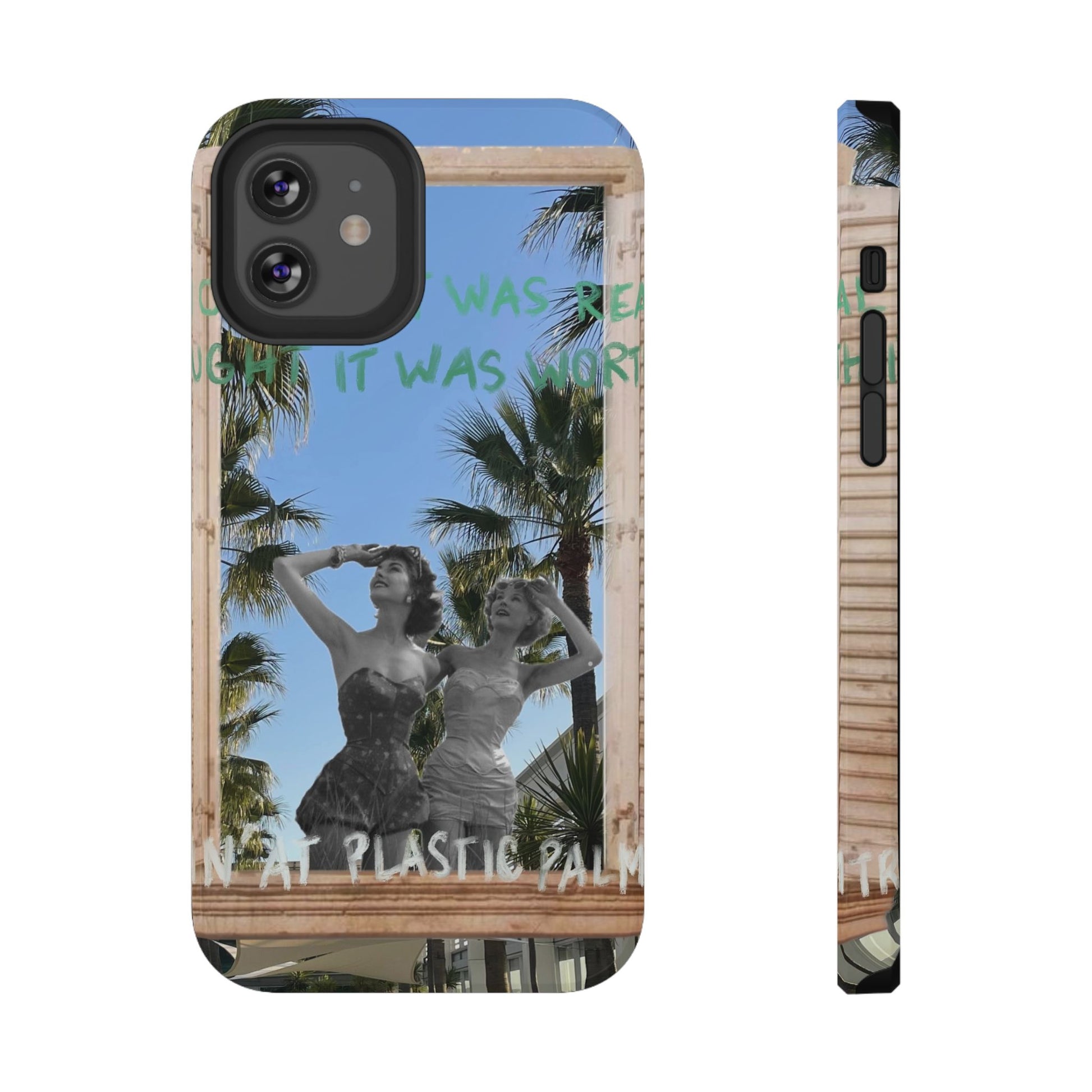 "plastic palm trees" Phone Case