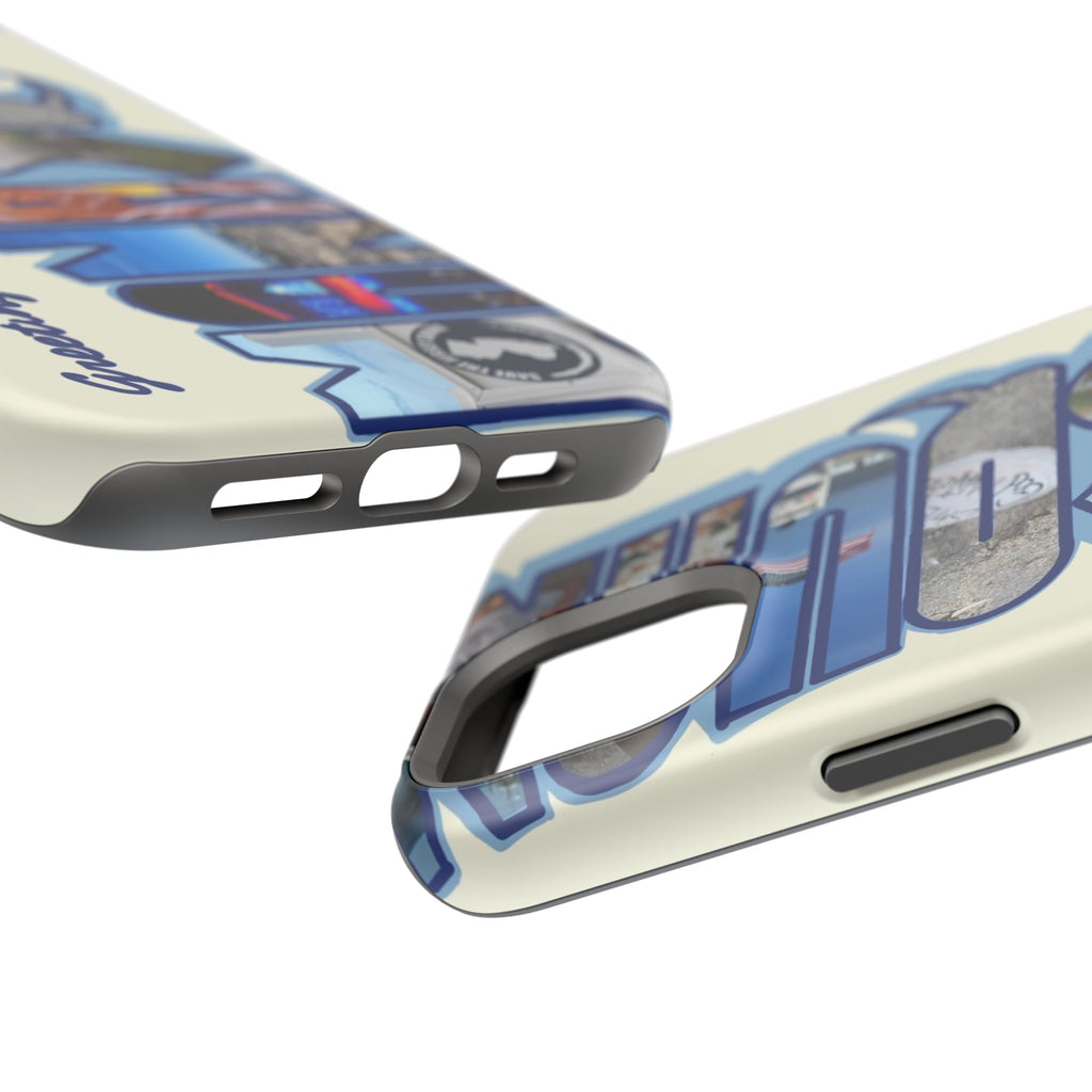 "Greetings from Manasquan" Phone Case