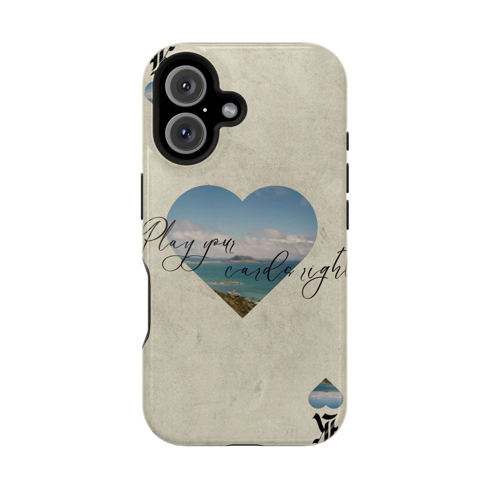 "Play Your Cards Right" Phone Case
