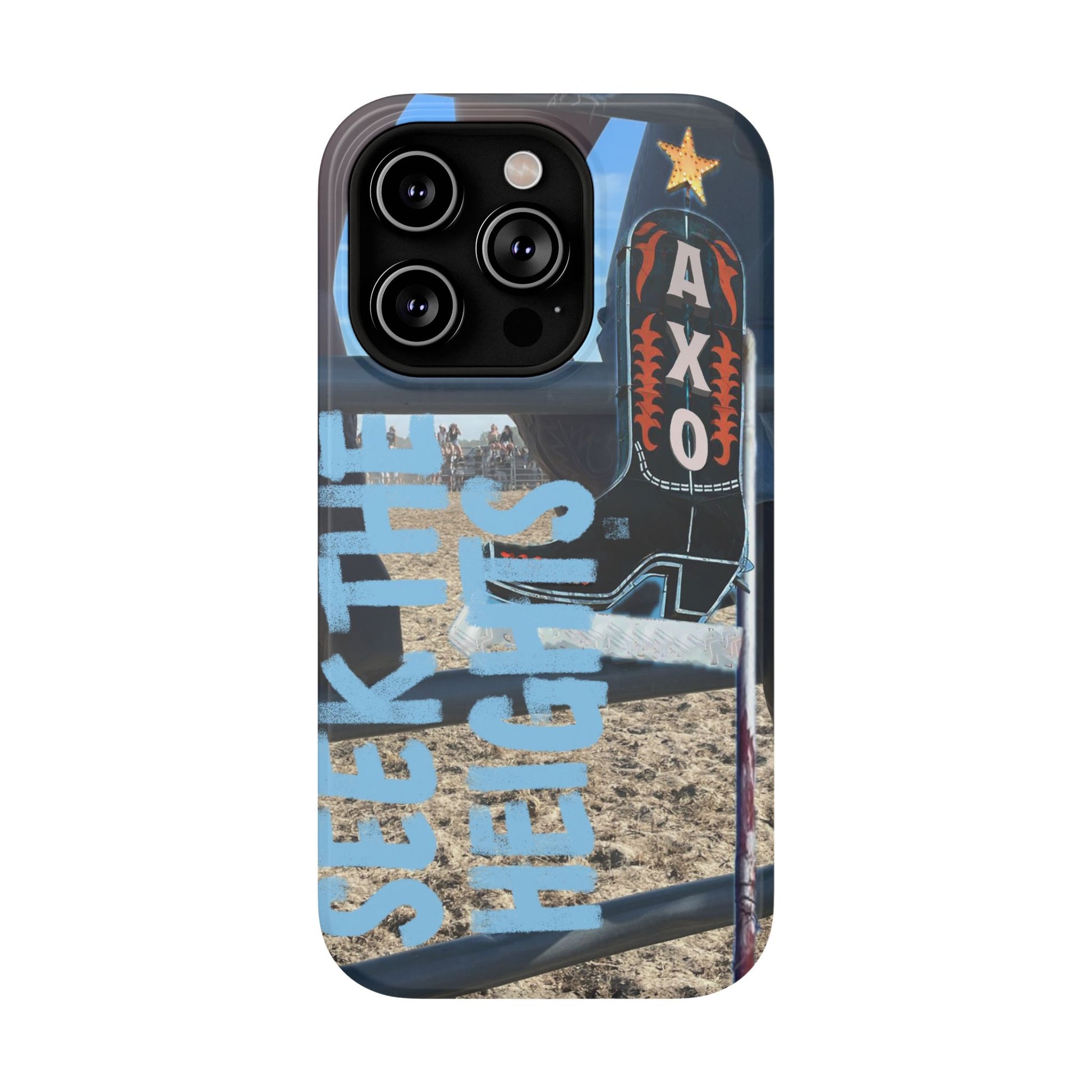 "Seek the Heights" Phone Case