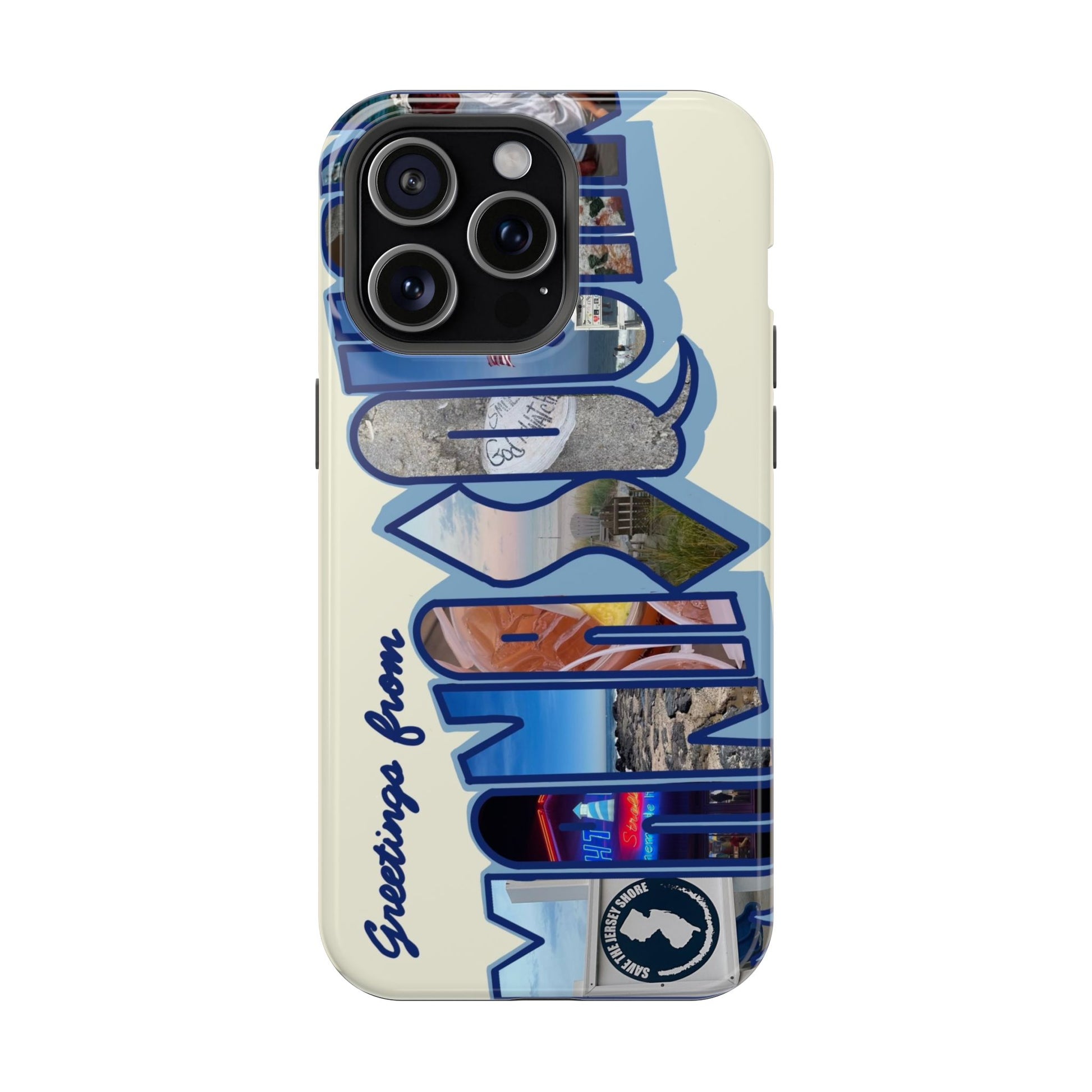 "Greetings from Manasquan" Phone Case