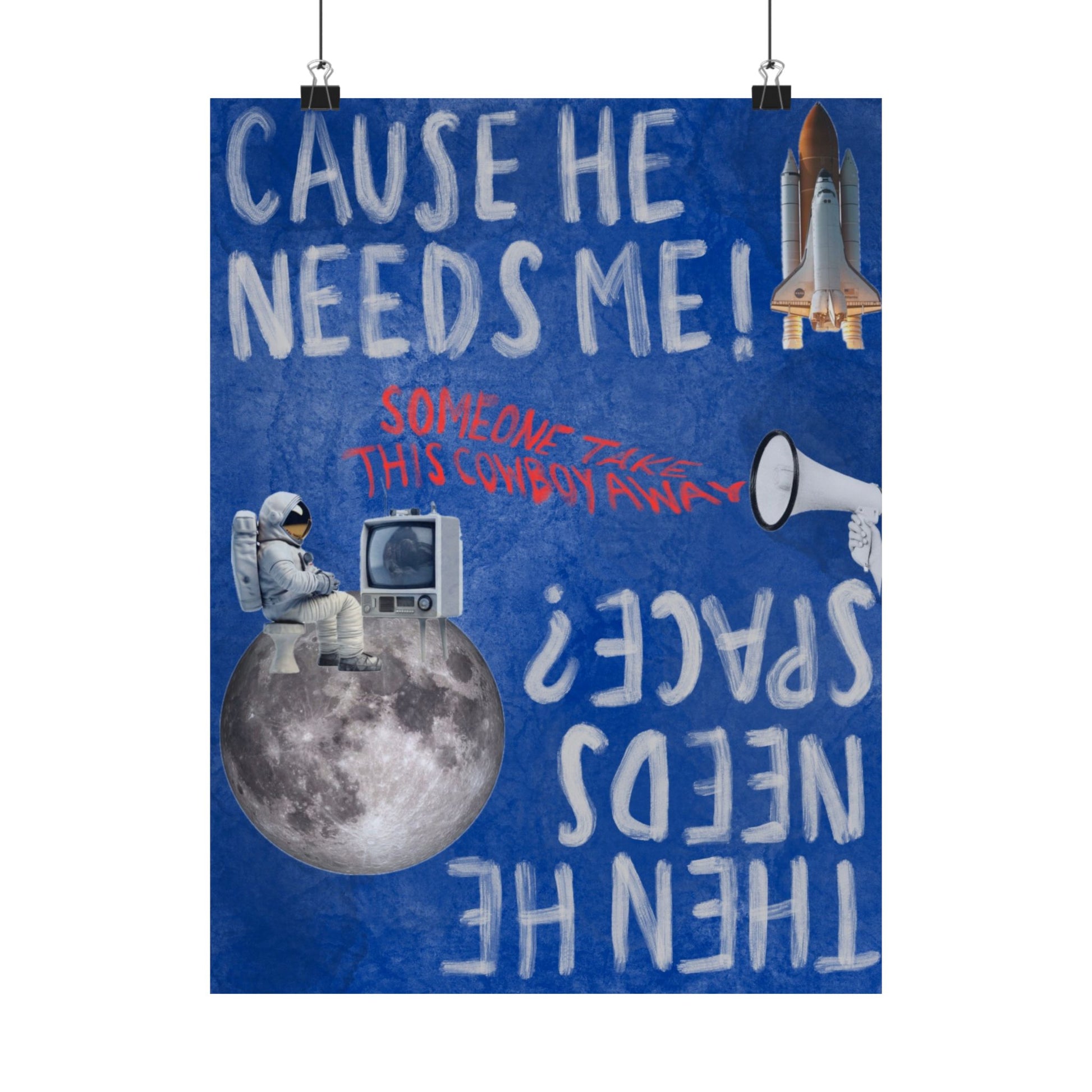 "Man on the Moon" Print