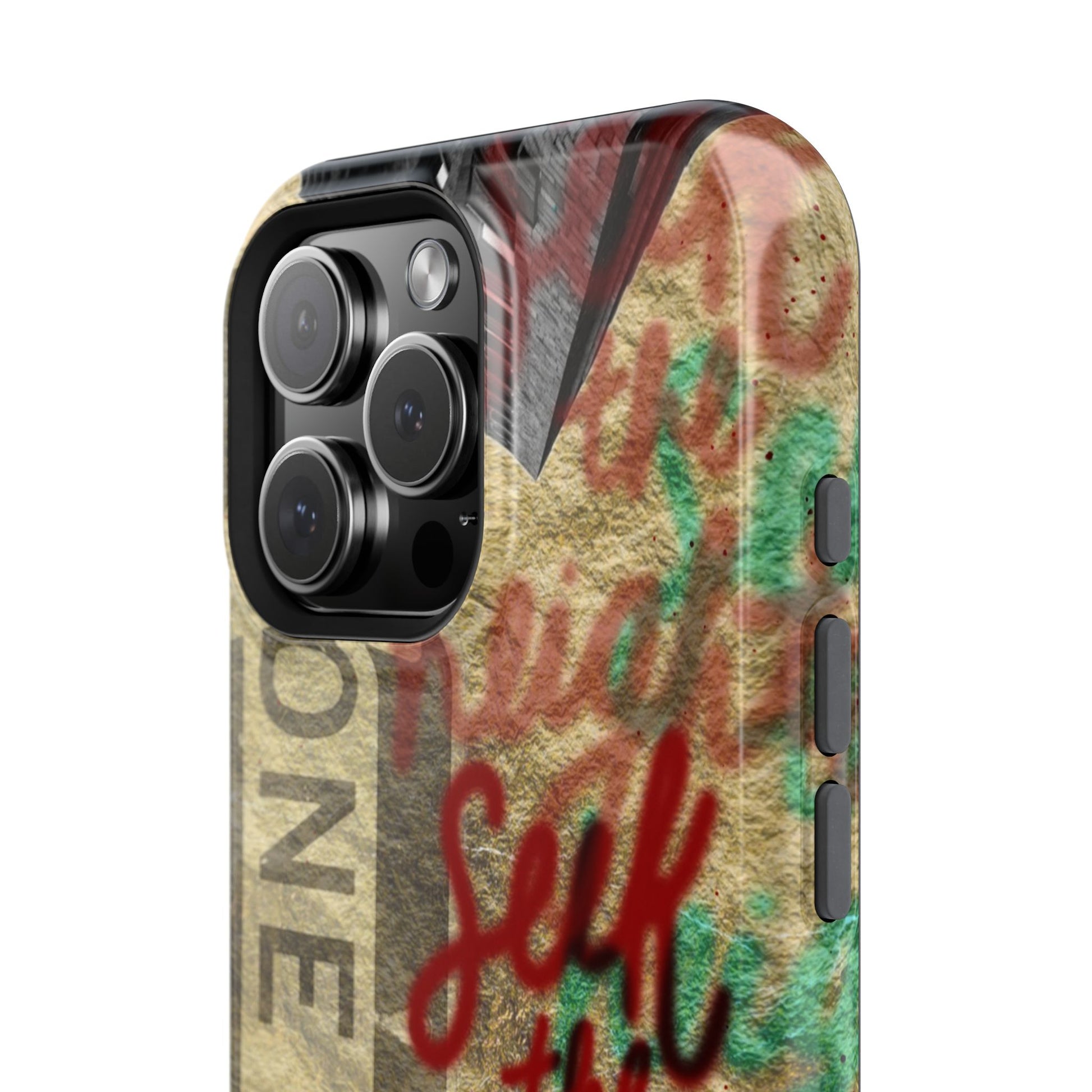 "Seek the Heights"  Gold Phone Case