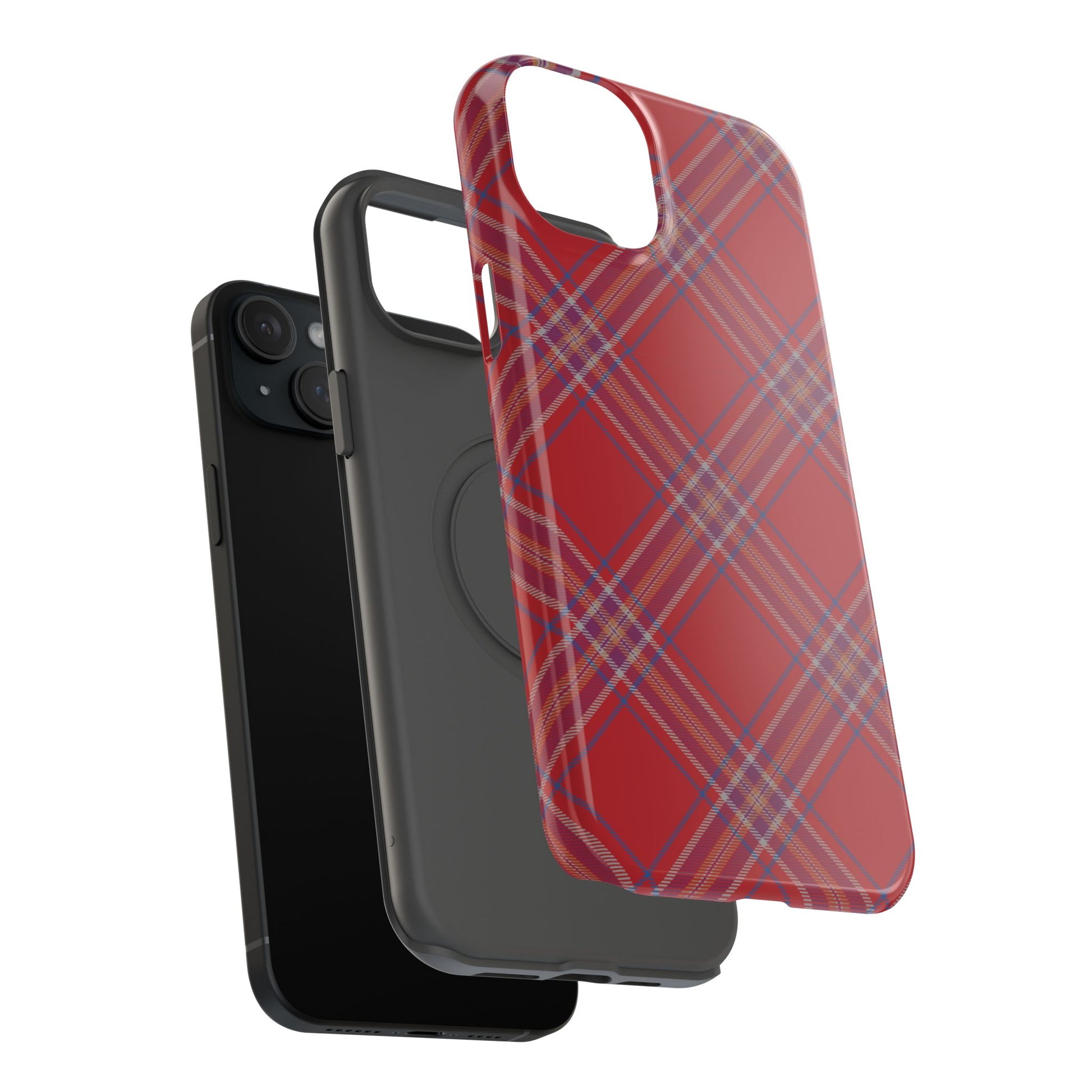 "Don't Make Me Plaid" Phone Case