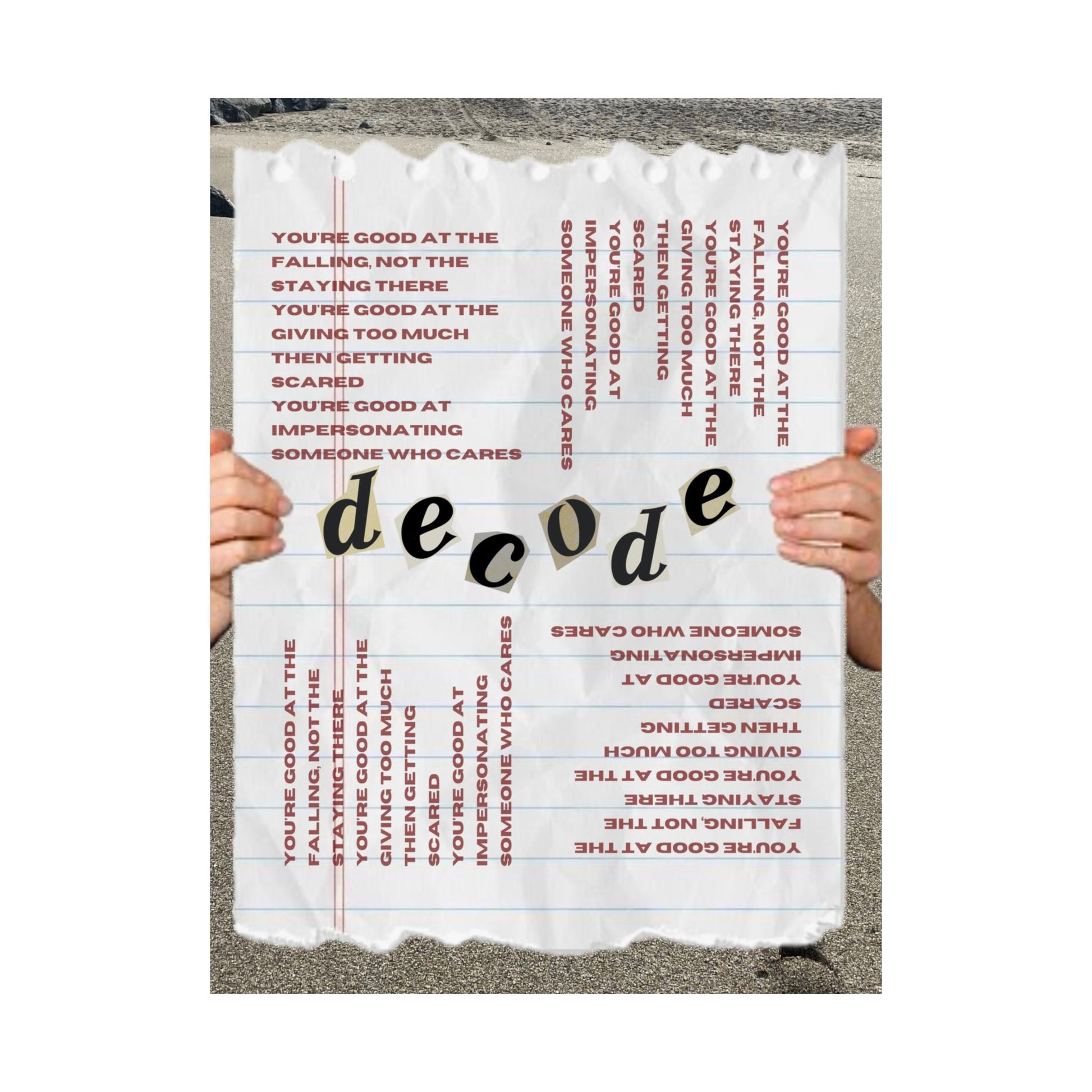 "decode" Print