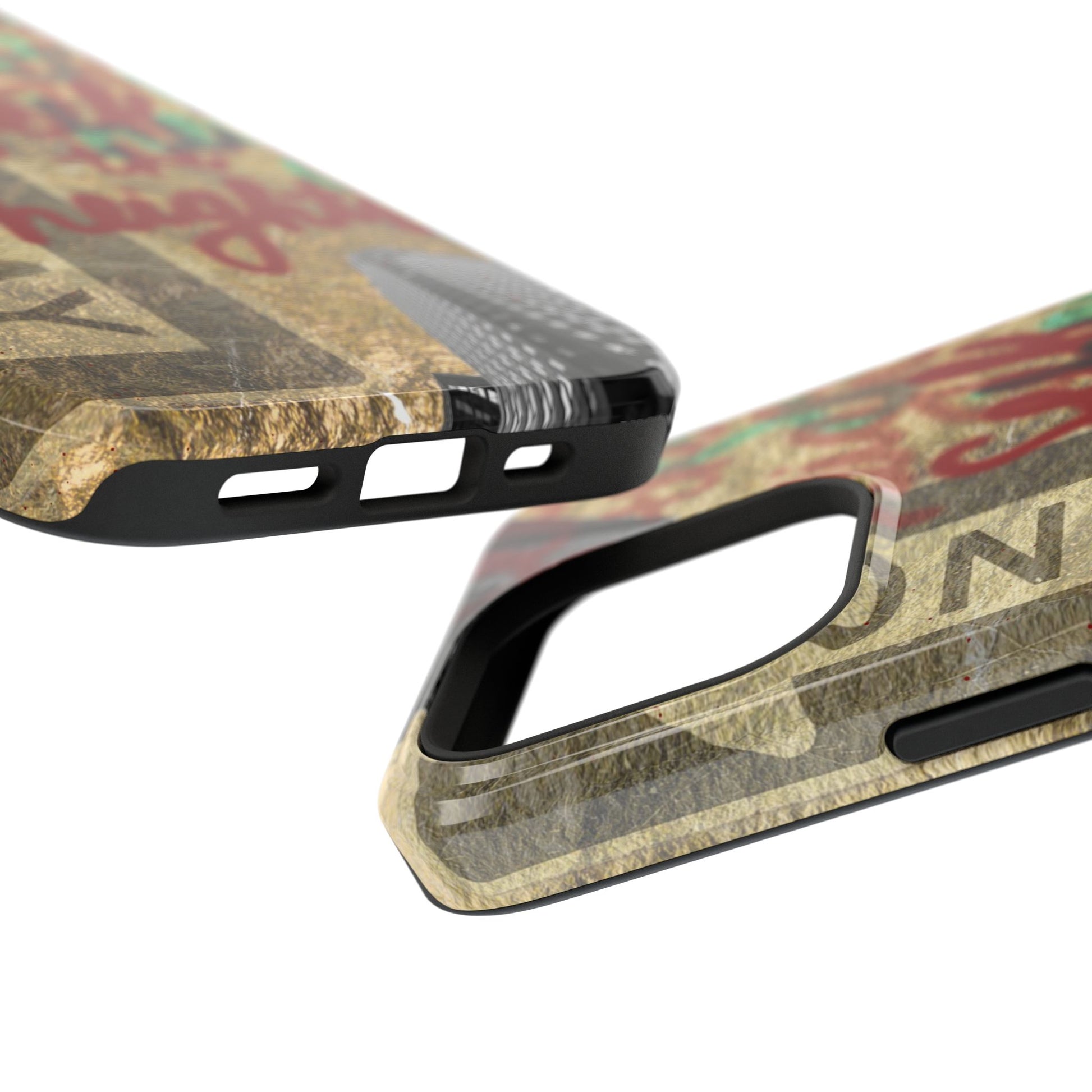 "Seek the Heights"  Gold Phone Case