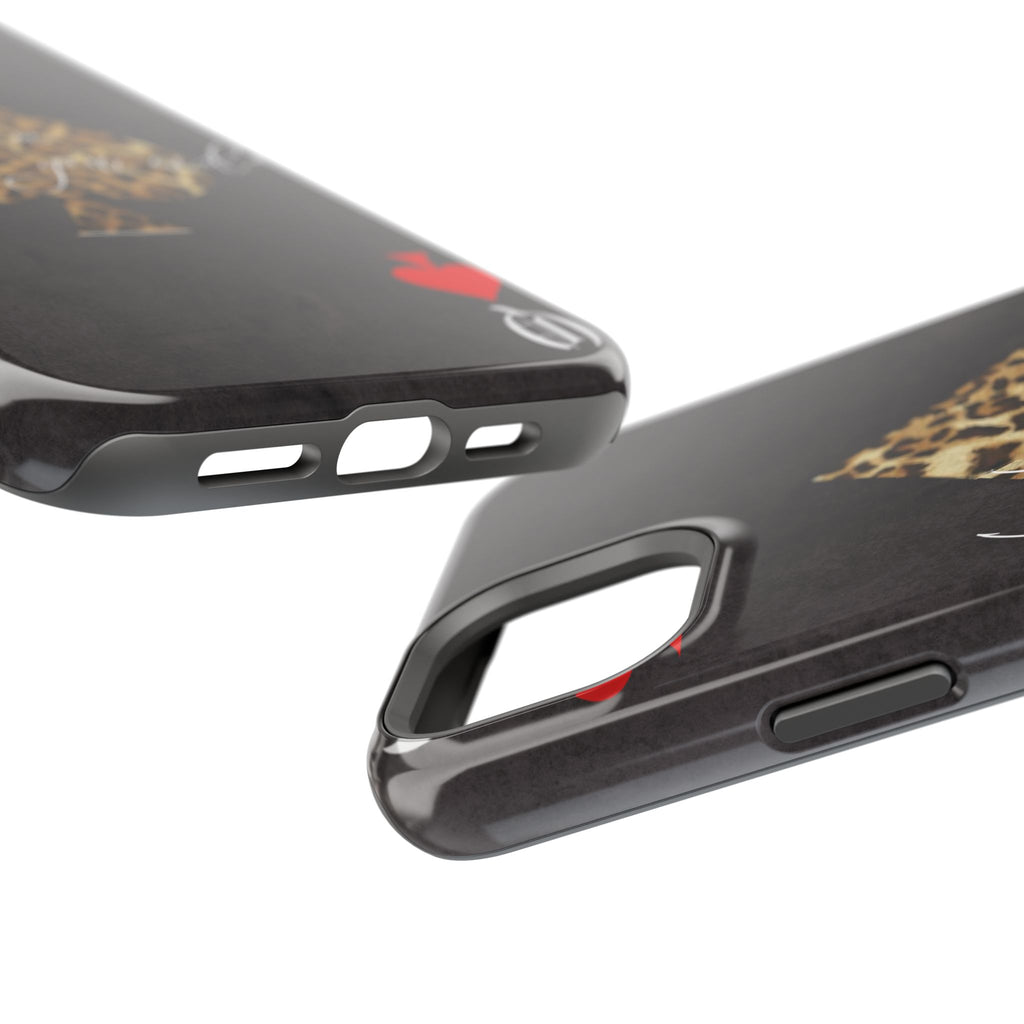 "Luck Is On Your Side" Cheetah Phone Case