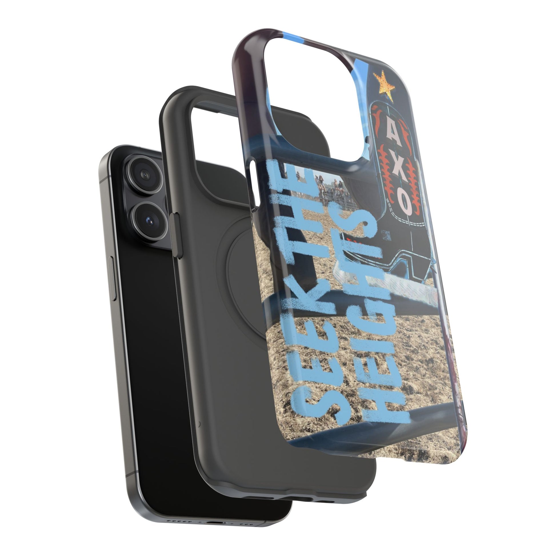 "Seek the Heights" Phone Case