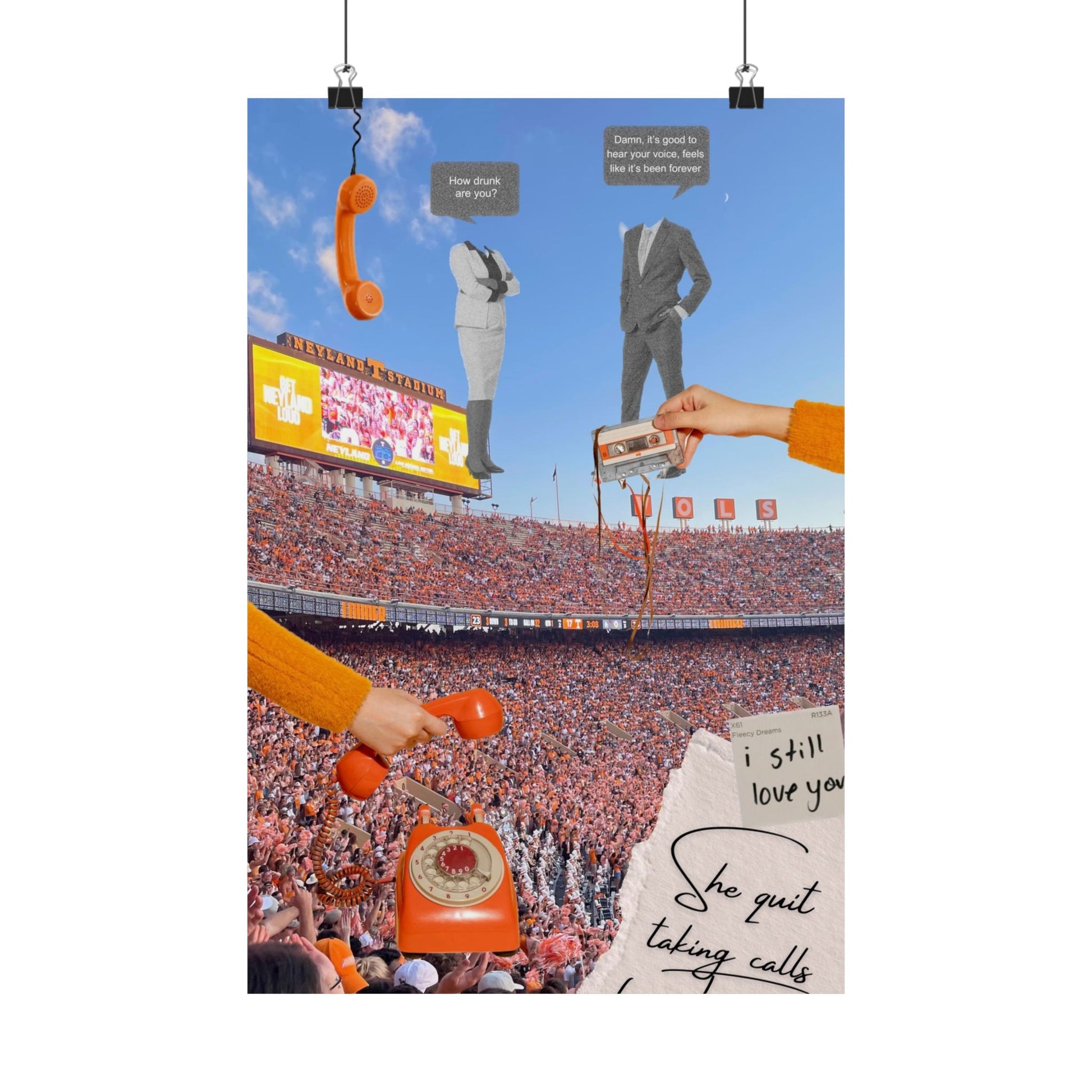 "Tennessee Numbers" Print