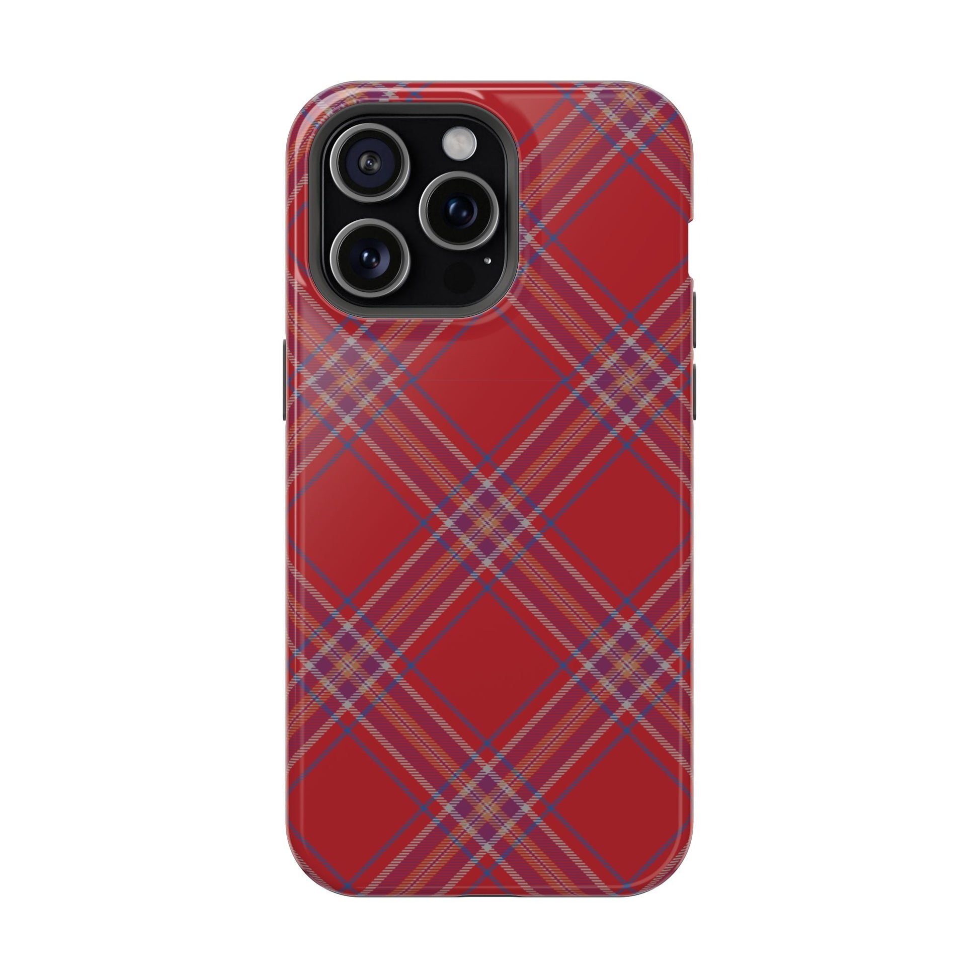 "Don't Make Me Plaid" Phone Case