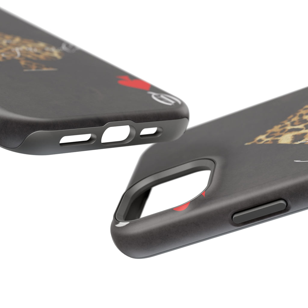 "Luck Is On Your Side" Cheetah Phone Case