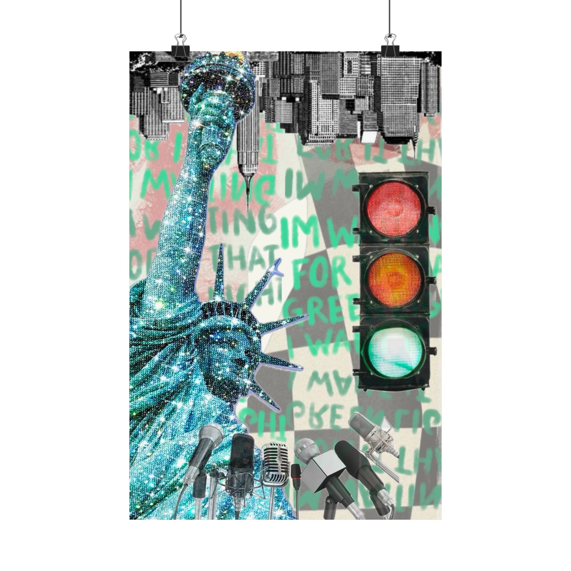 "Green Light" Print