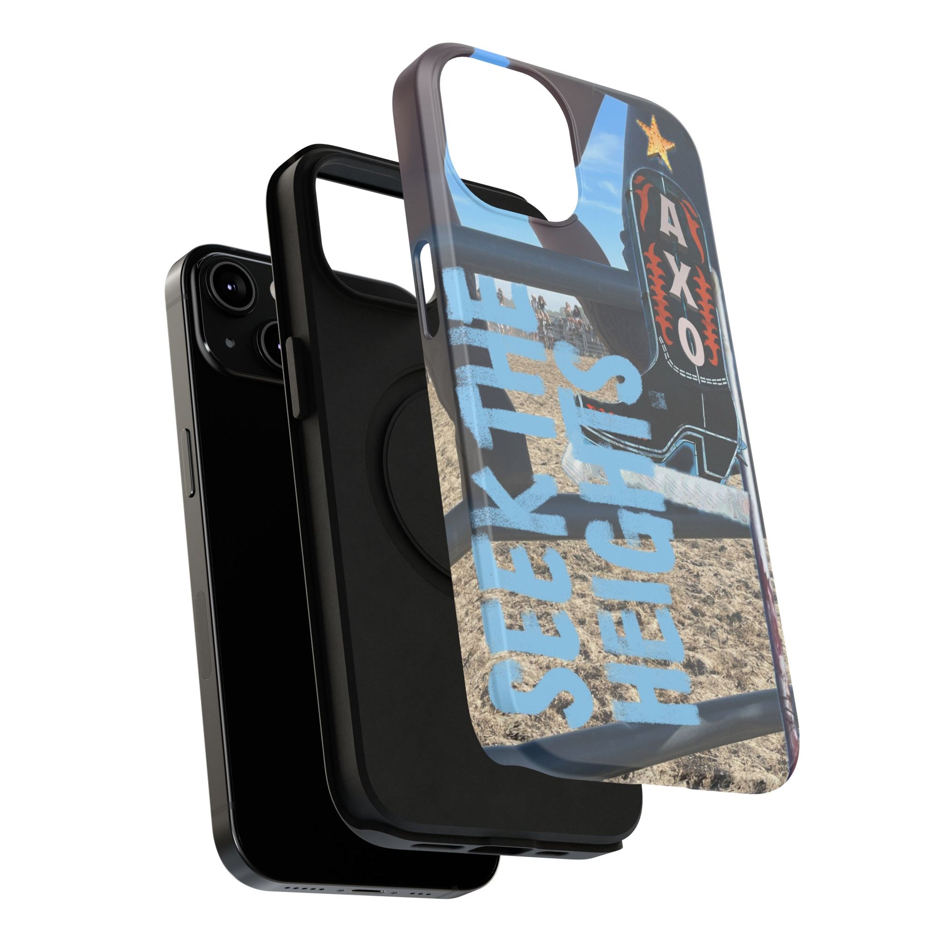 "Seek the Heights" Phone Case