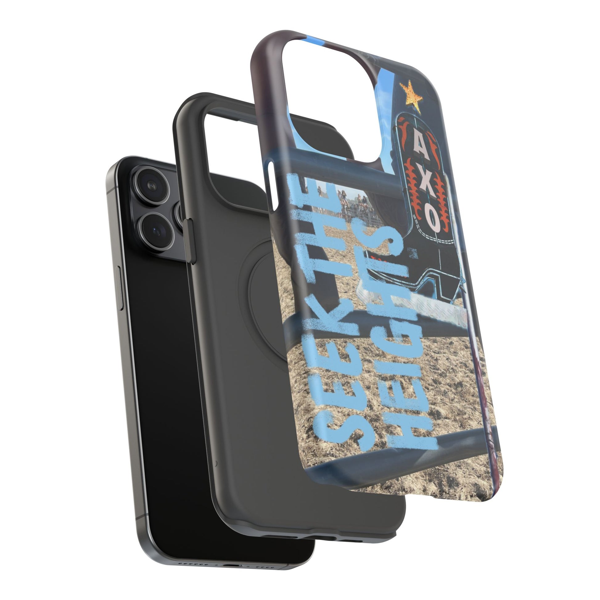 "Seek the Heights" Phone Case