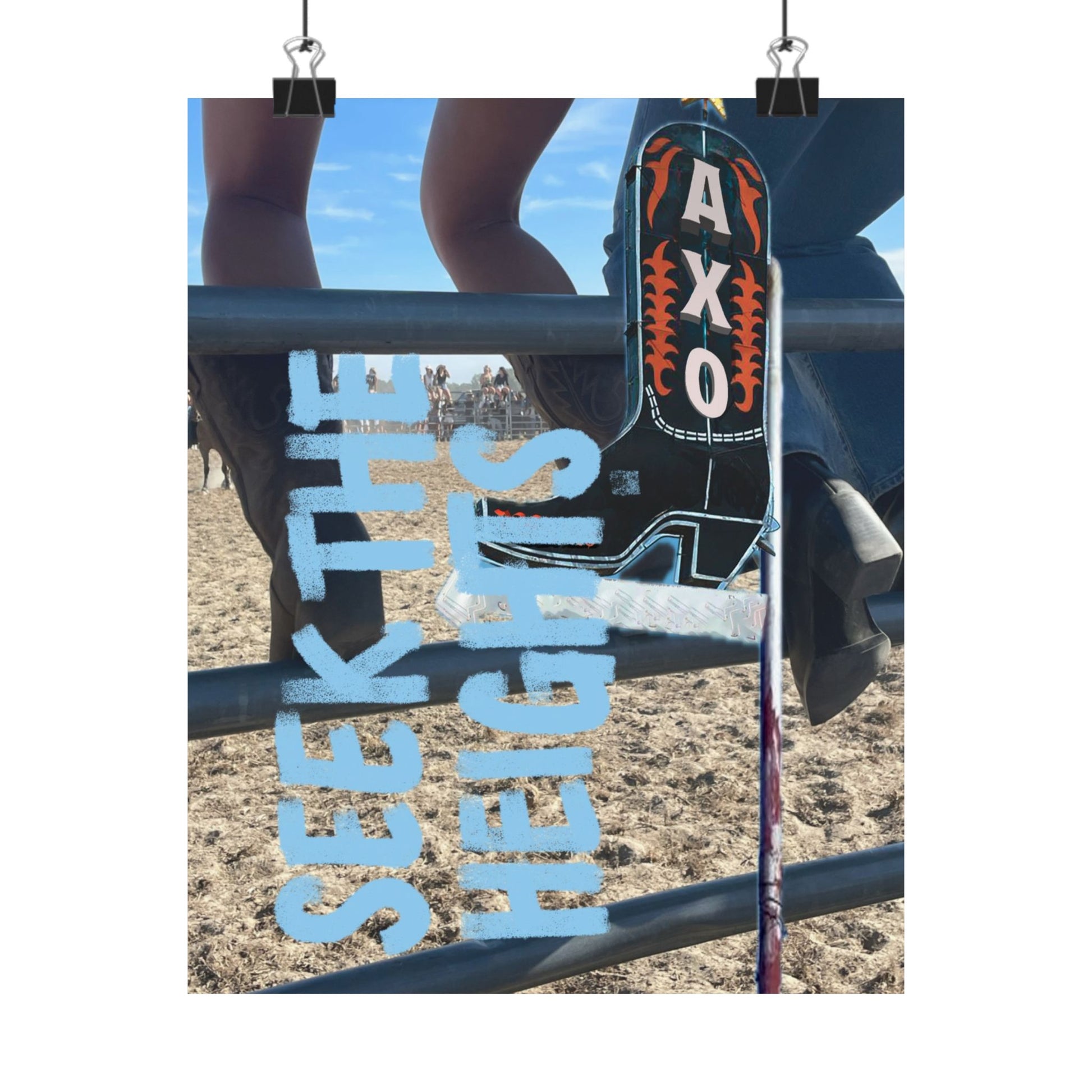 "Seek the Heights - Blue" Print
