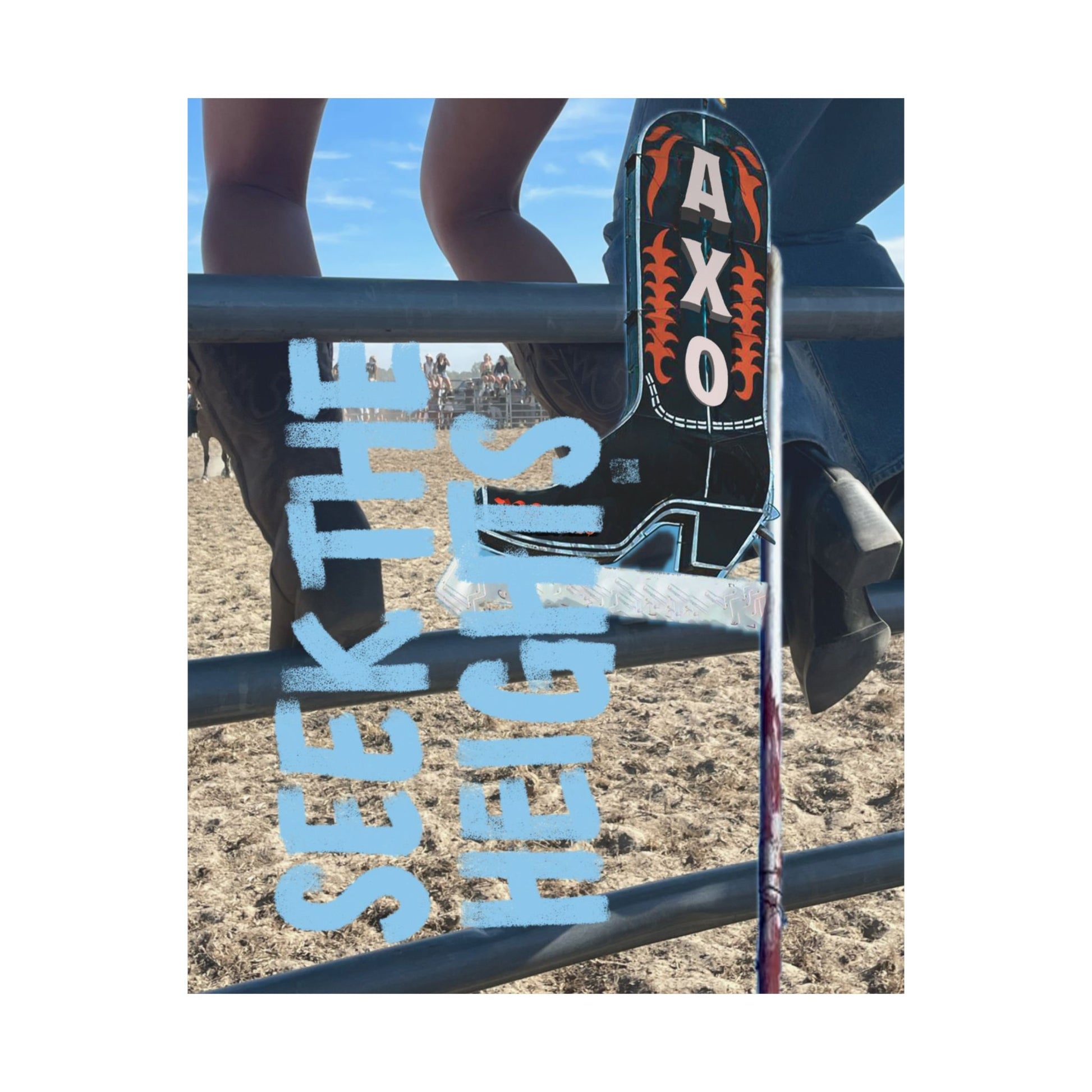 "Seek the Heights - Blue" Print