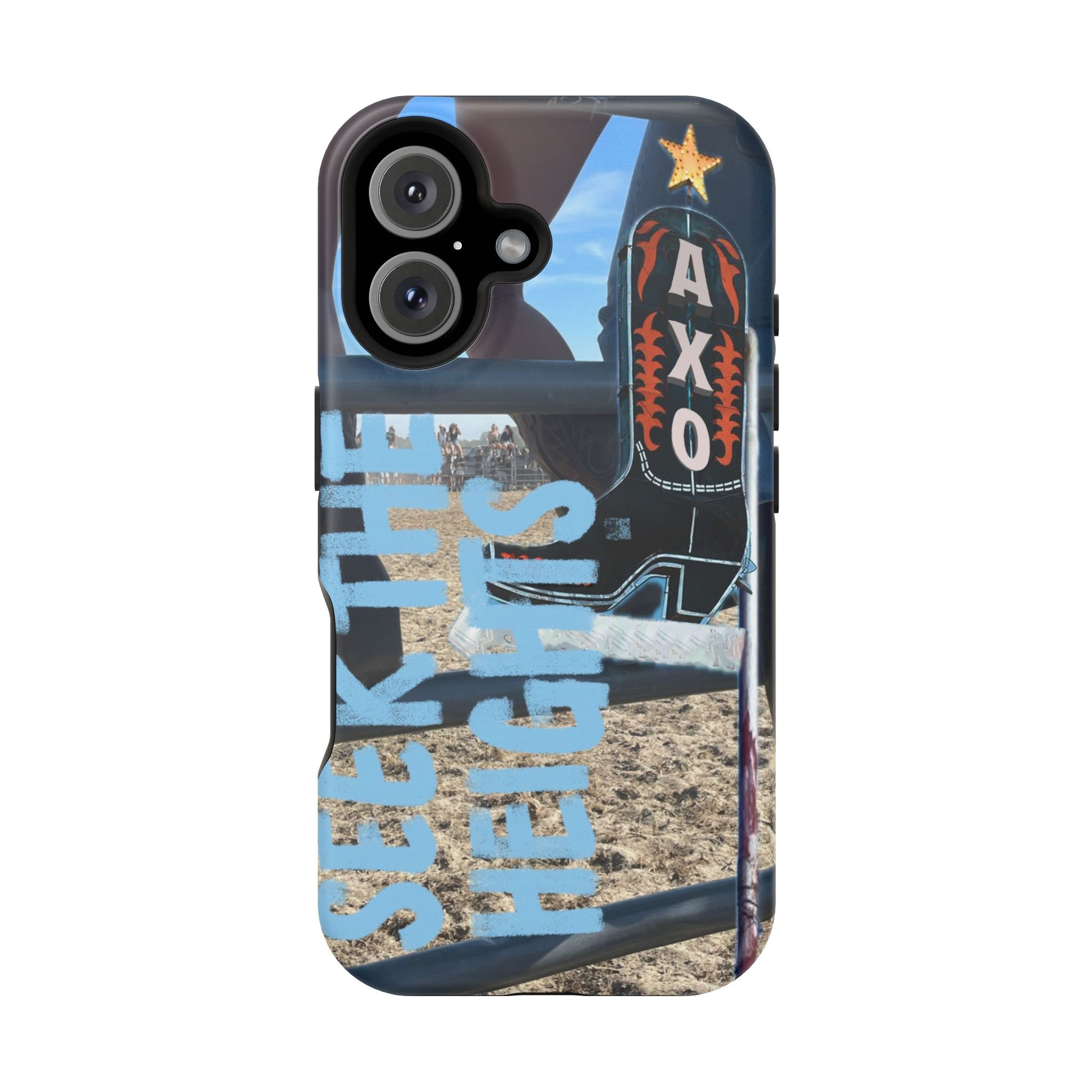 "Seek the Heights" Phone Case