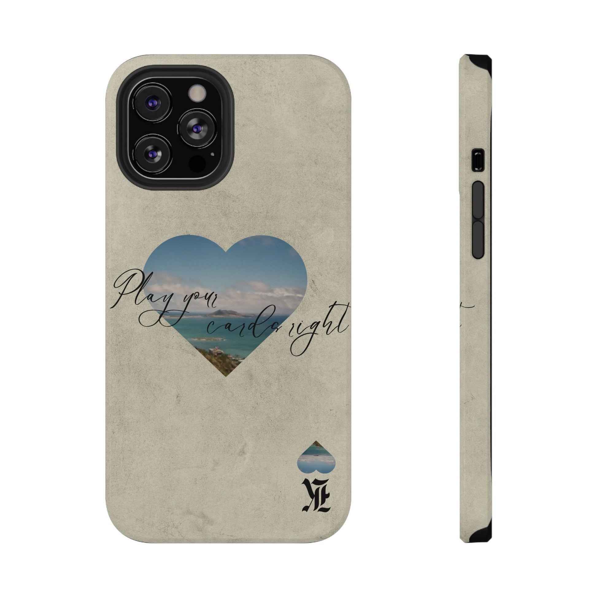 "Play Your Cards Right" Phone Case