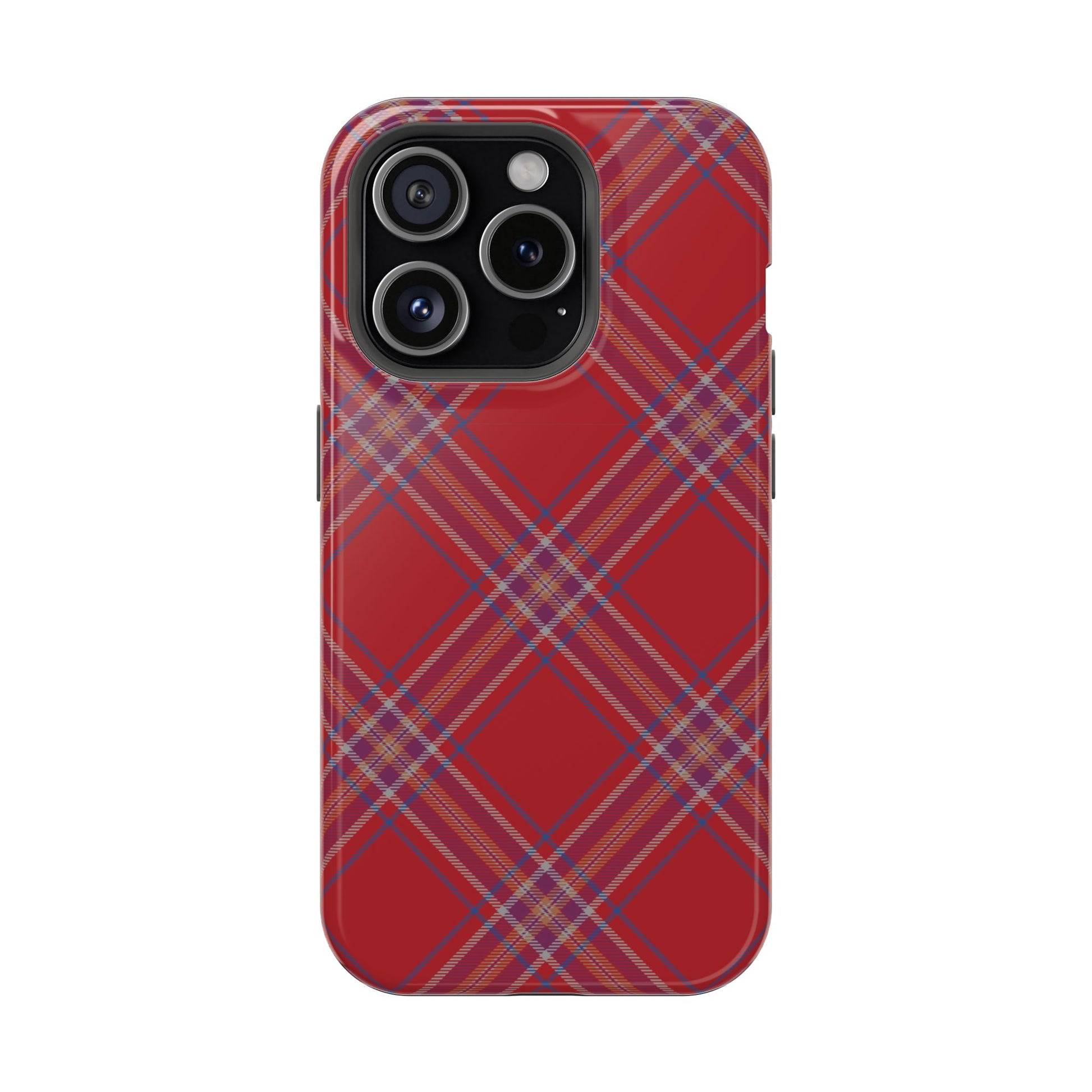 "Don't Make Me Plaid" Phone Case