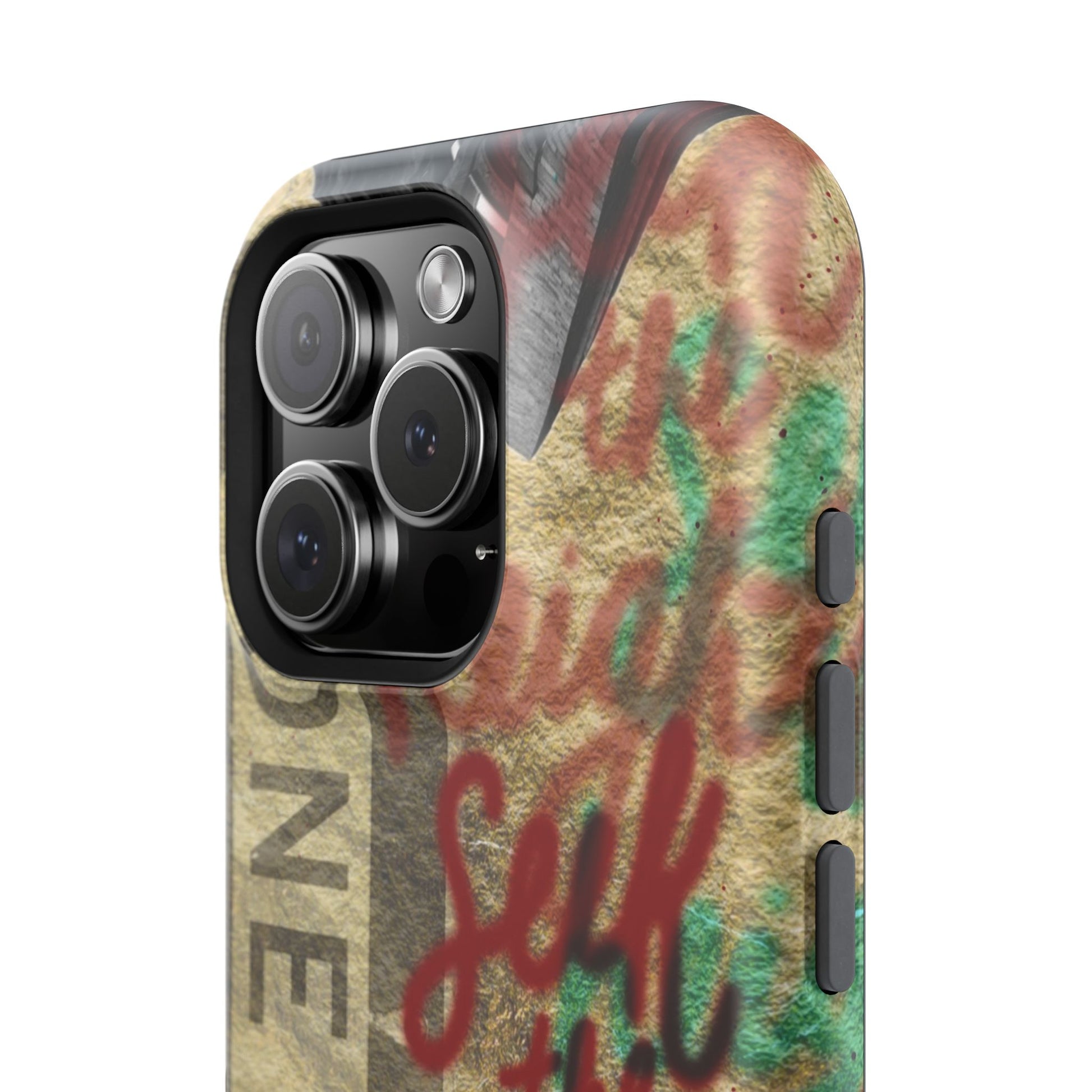"Seek the Heights"  Gold Phone Case