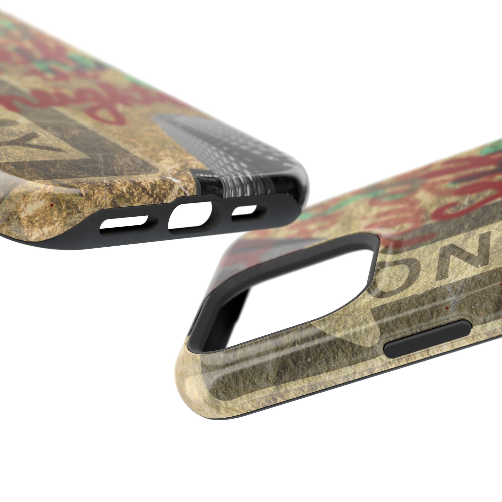 "Seek the Heights"  Gold Phone Case