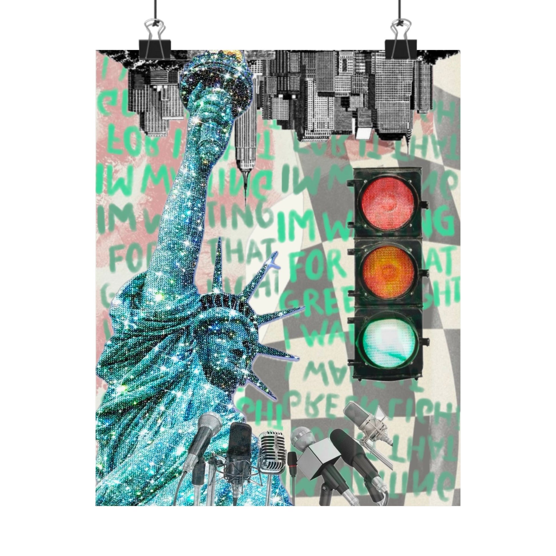 "Green Light" Print