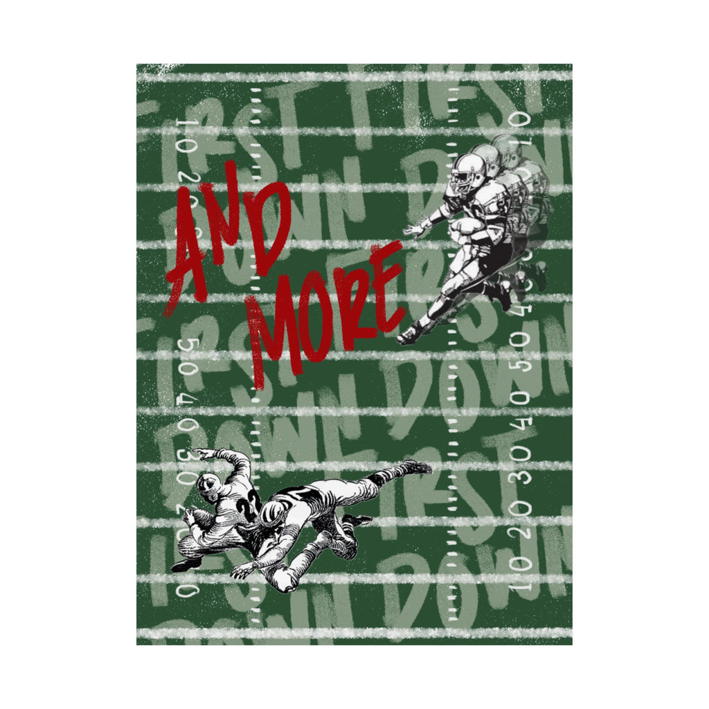 "First Down & More" Print