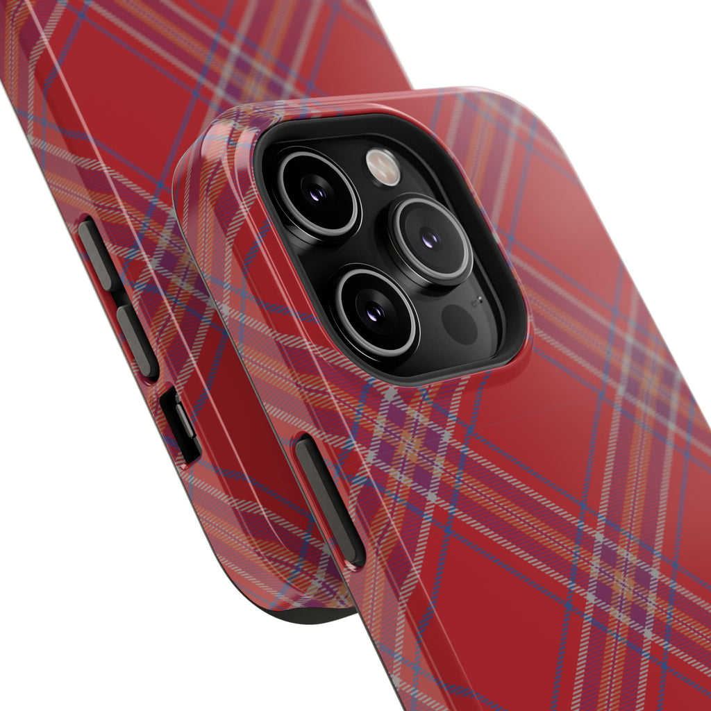 "Don't Make Me Plaid" Phone Case