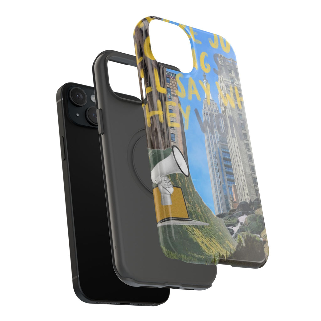 "Blowing Smoke" Phone Case
