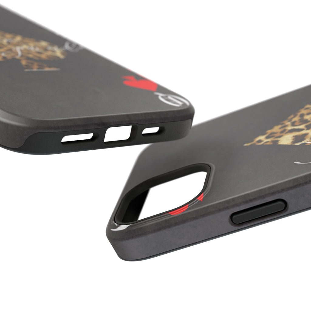 "Luck Is On Your Side" Cheetah Phone Case